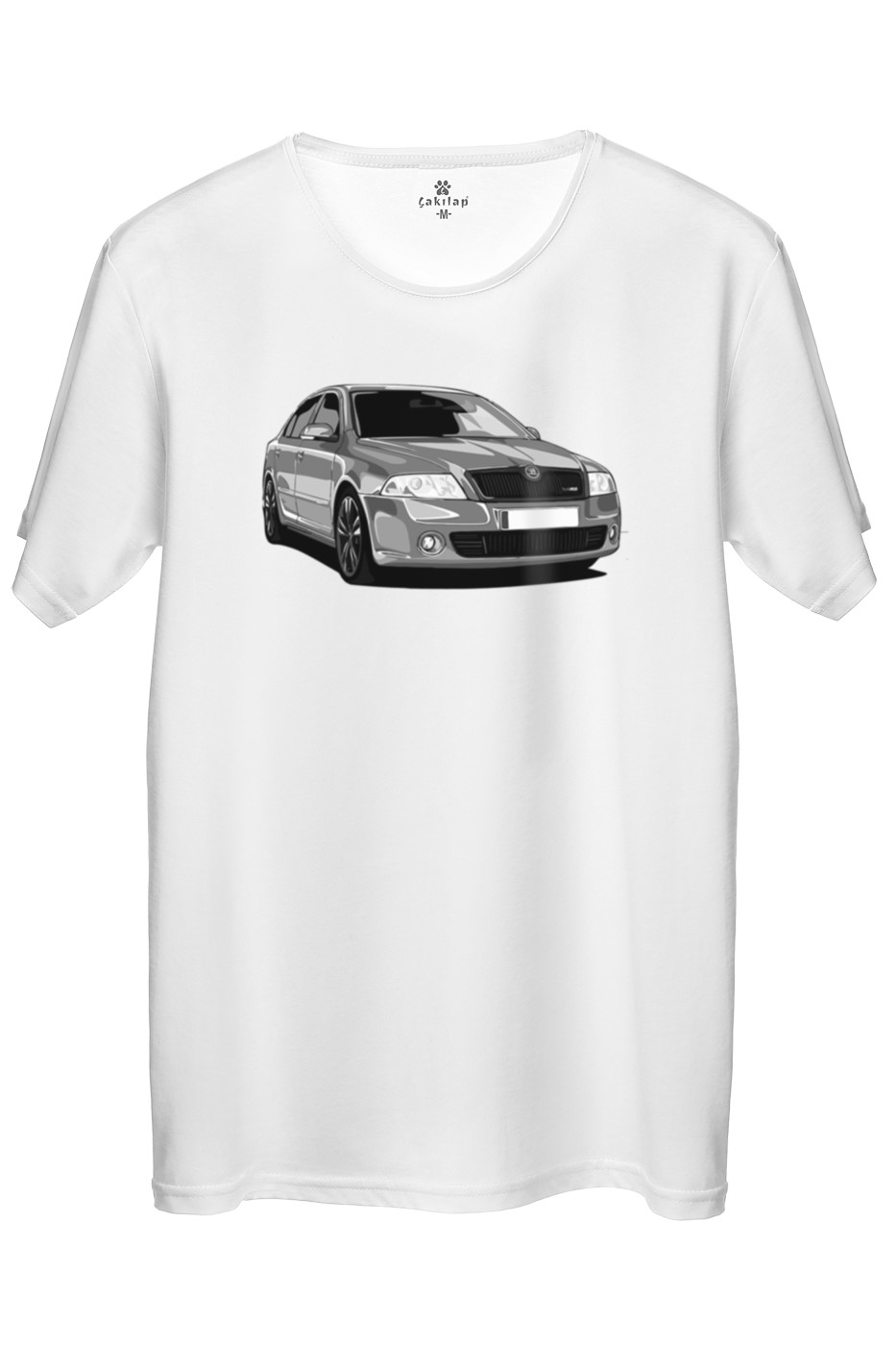 Skoda OctaviaA5 Baskılı Regular Tişört