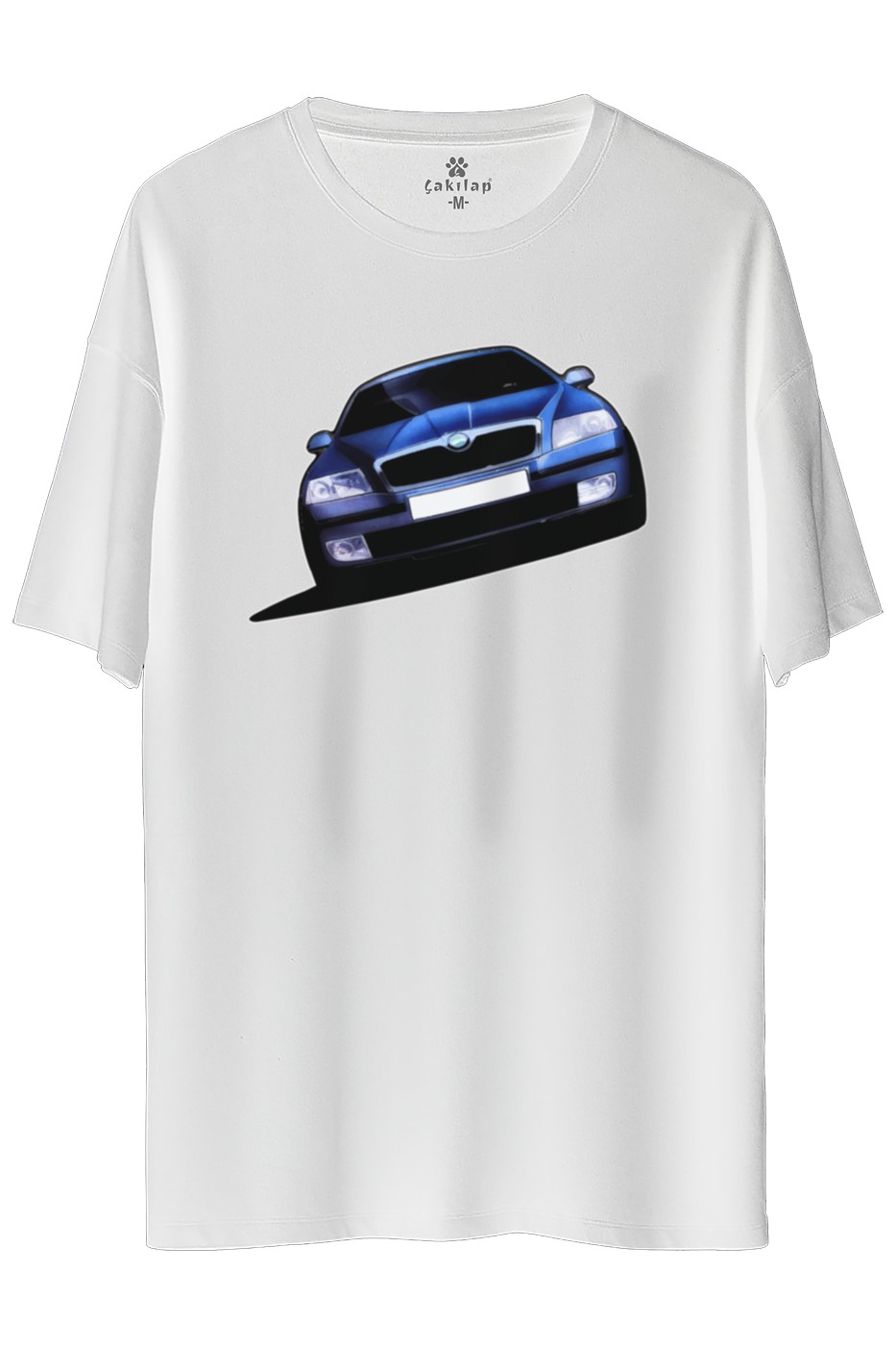 Skoda OctaviaA5 Baskılı Oversize Tişört
