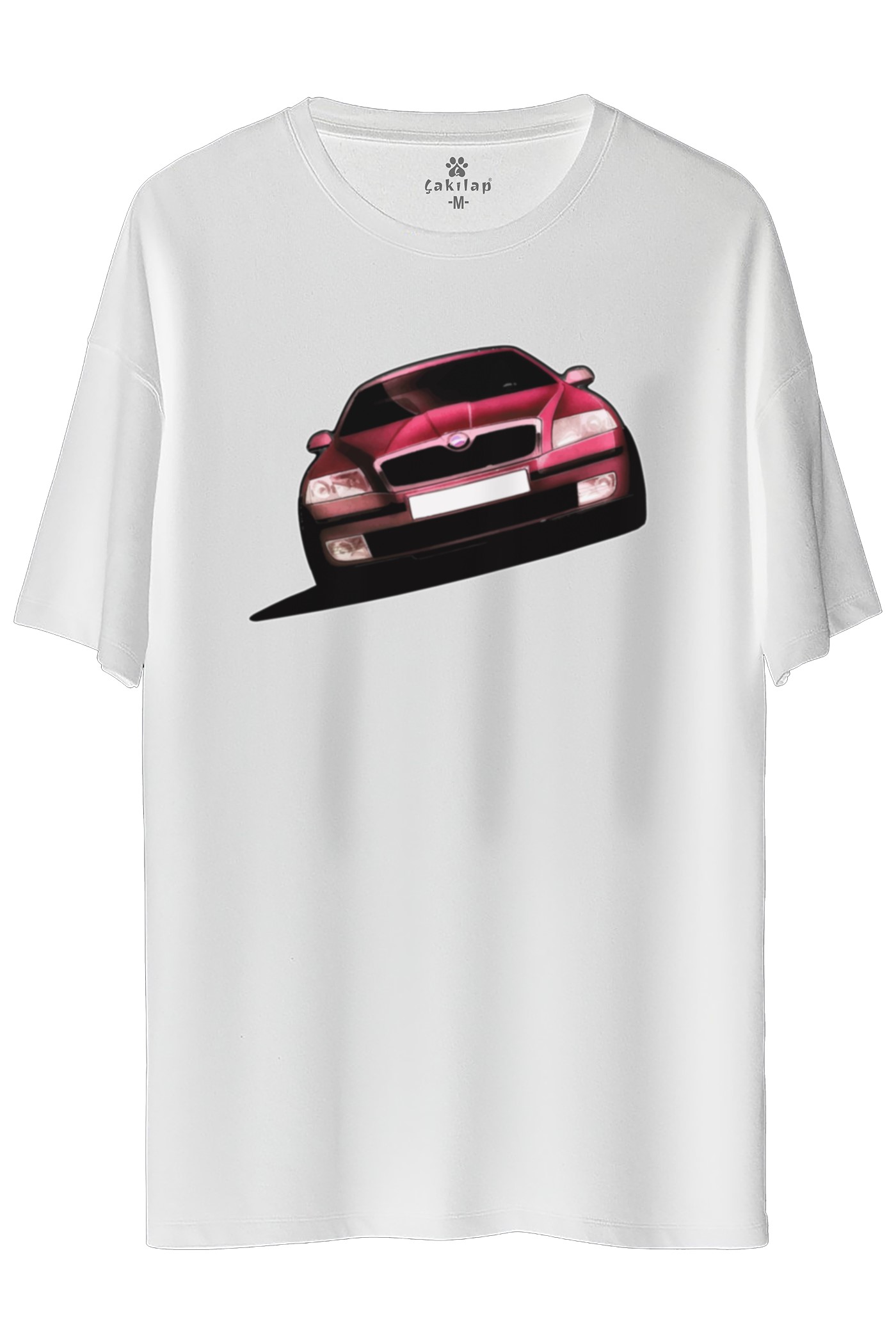 Skoda OctaviaA5 Baskılı Oversize Tişört