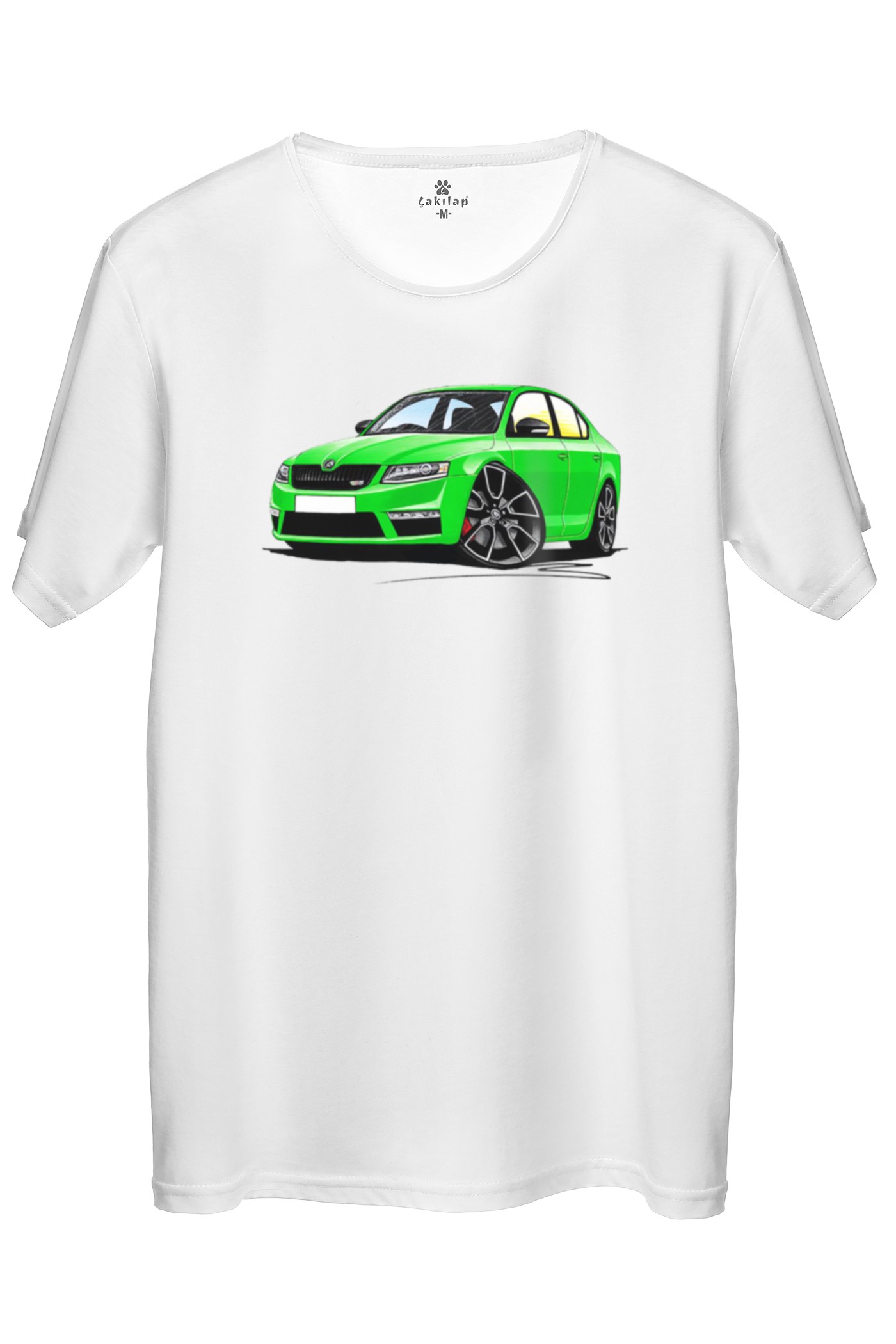 Skoda OctaviaA7 Baskılı Regular Tişört