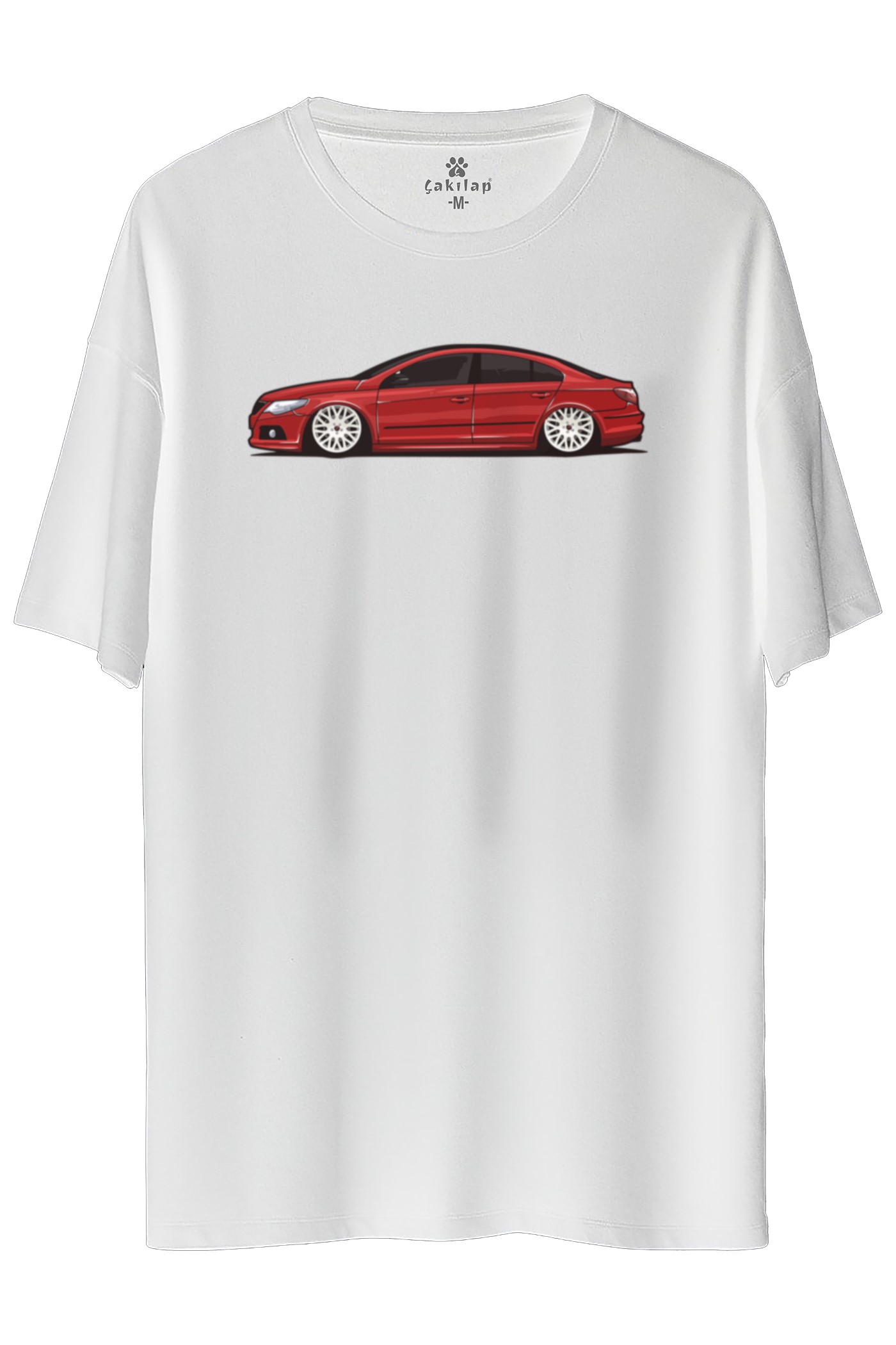 Vw Passat Cc Baskılı Oversize Tişört