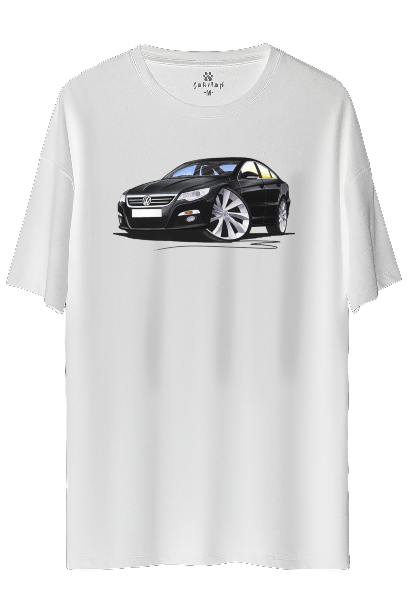 Vw Passat Cc Baskılı Oversize Tişört