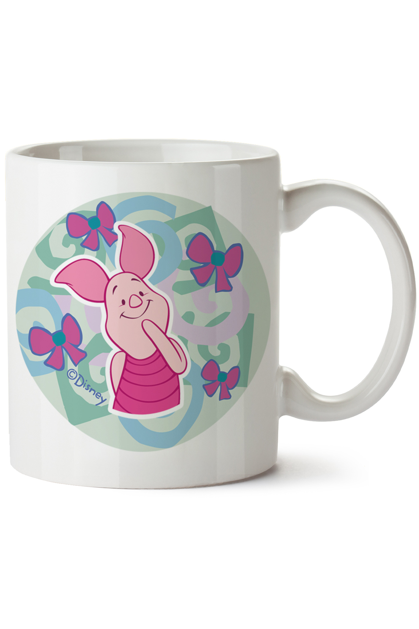 Piglet Baskılı Porselen Kupa Bardak