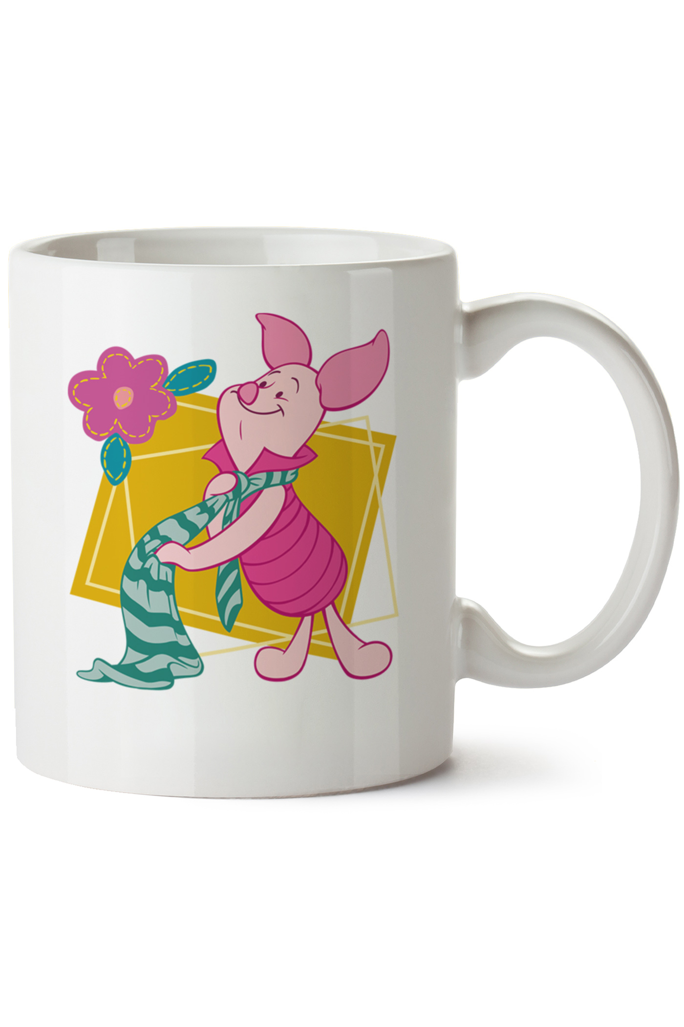 Piglet Baskılı Porselen Kupa Bardak