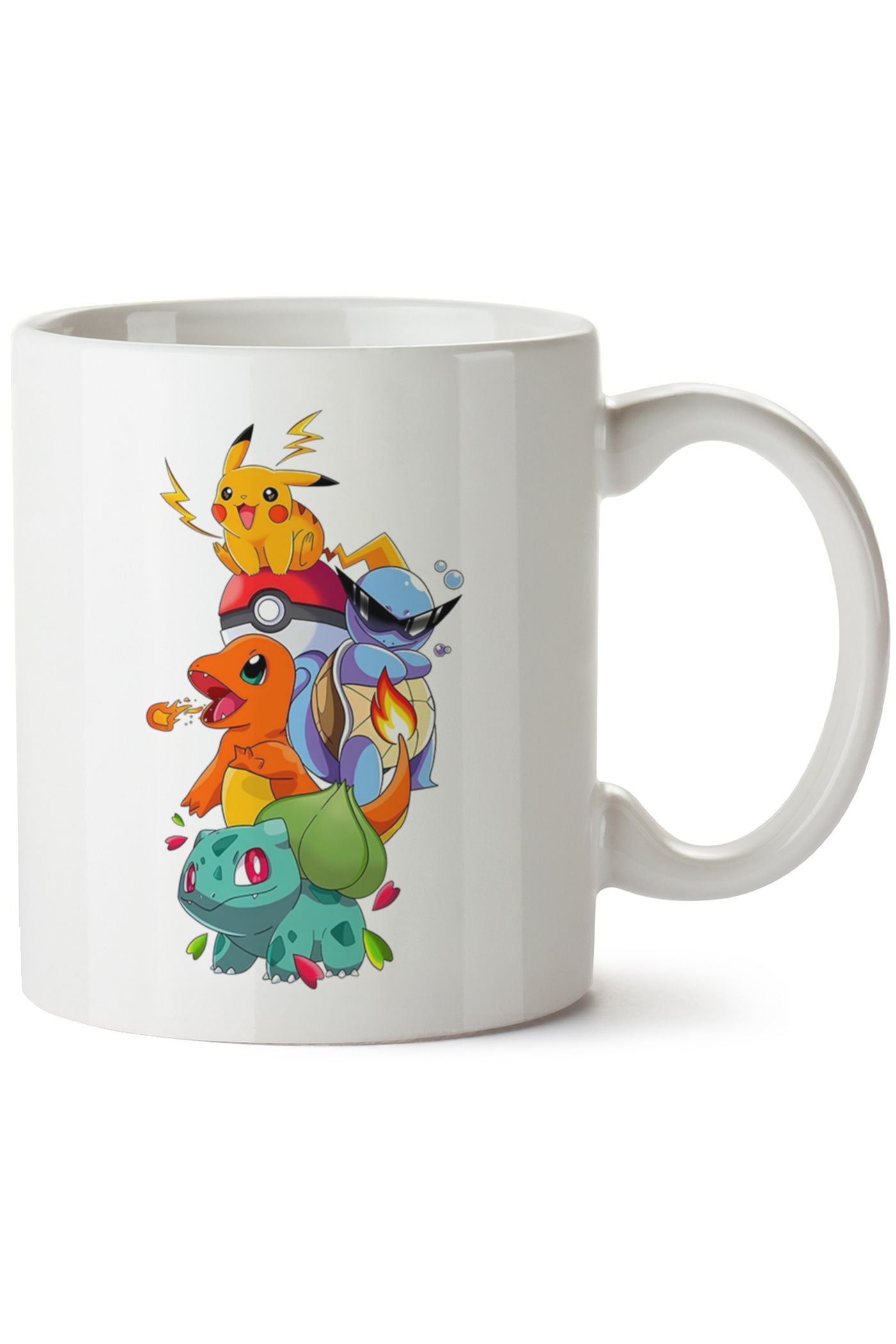 Pokemon Baskılı Porselen Kupa Bardak