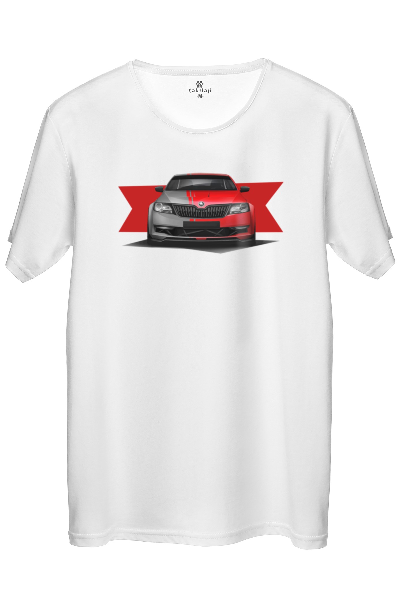 Skoda Rapid Baskılı Regular Tişört