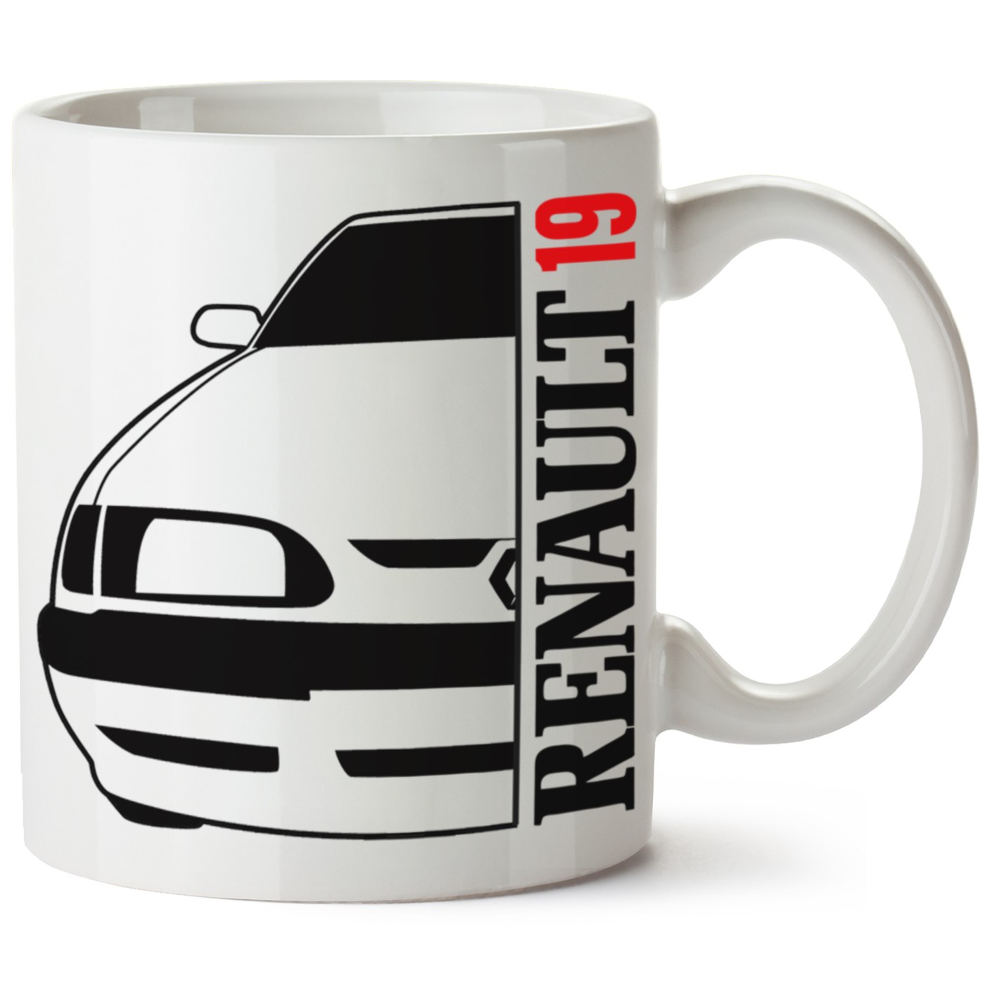 Renault 19 Baskılı Porselen Kupa Bardak