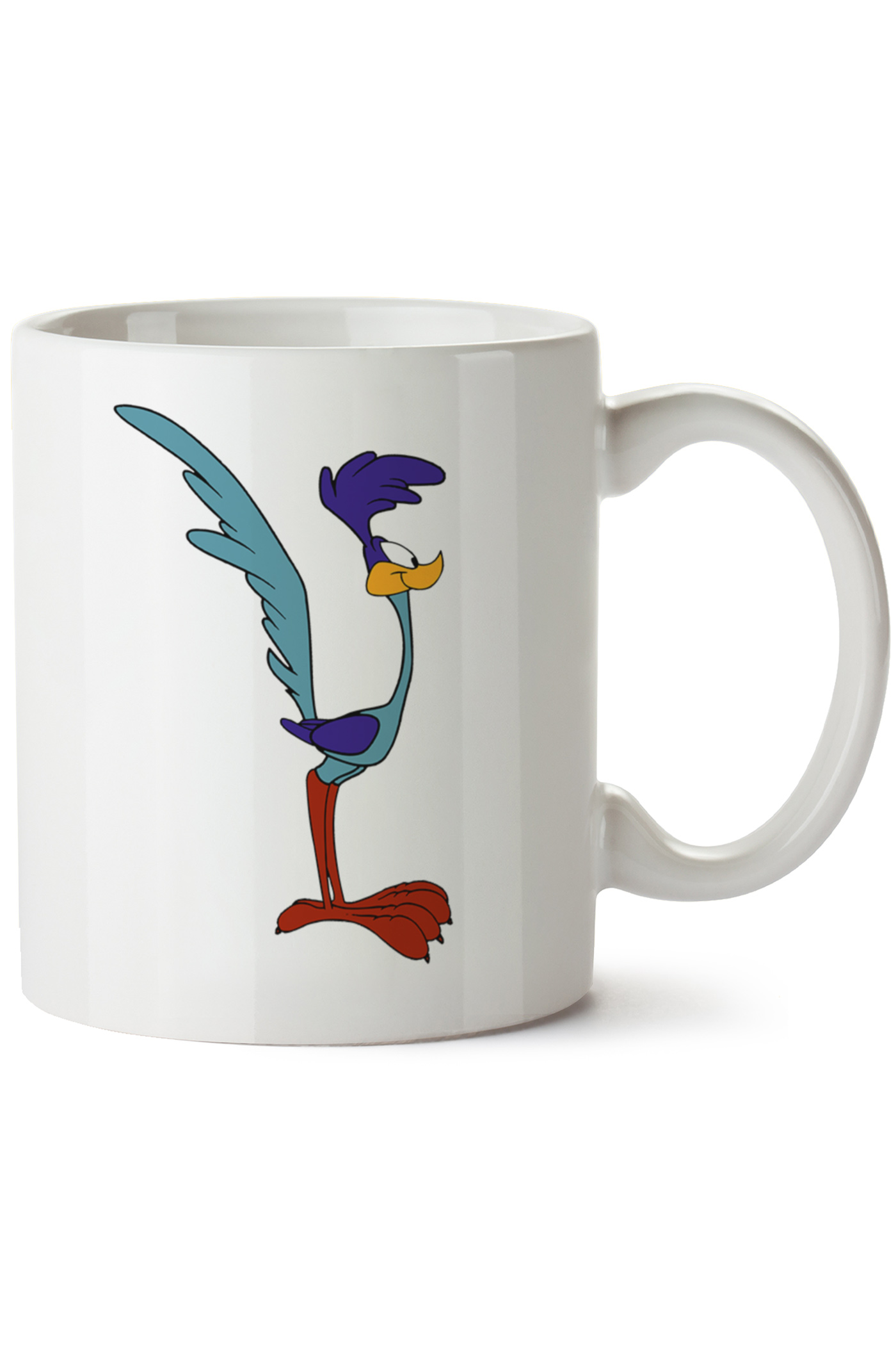 Road Runner Baskılı Porselen Kupa Bardak