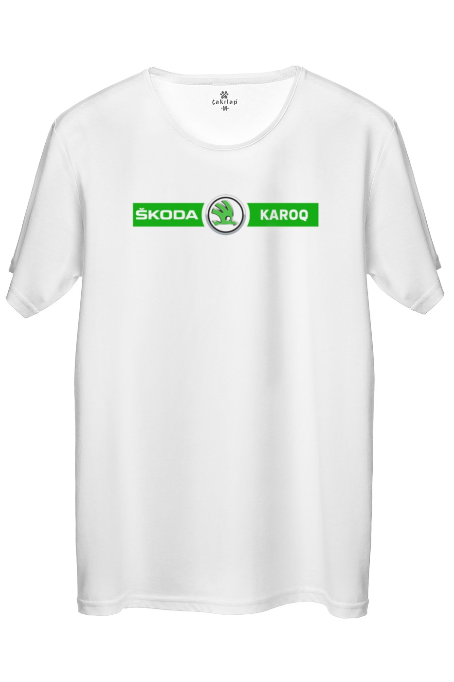 Skoda Karoq Logo Baskılı Regular Tişört
