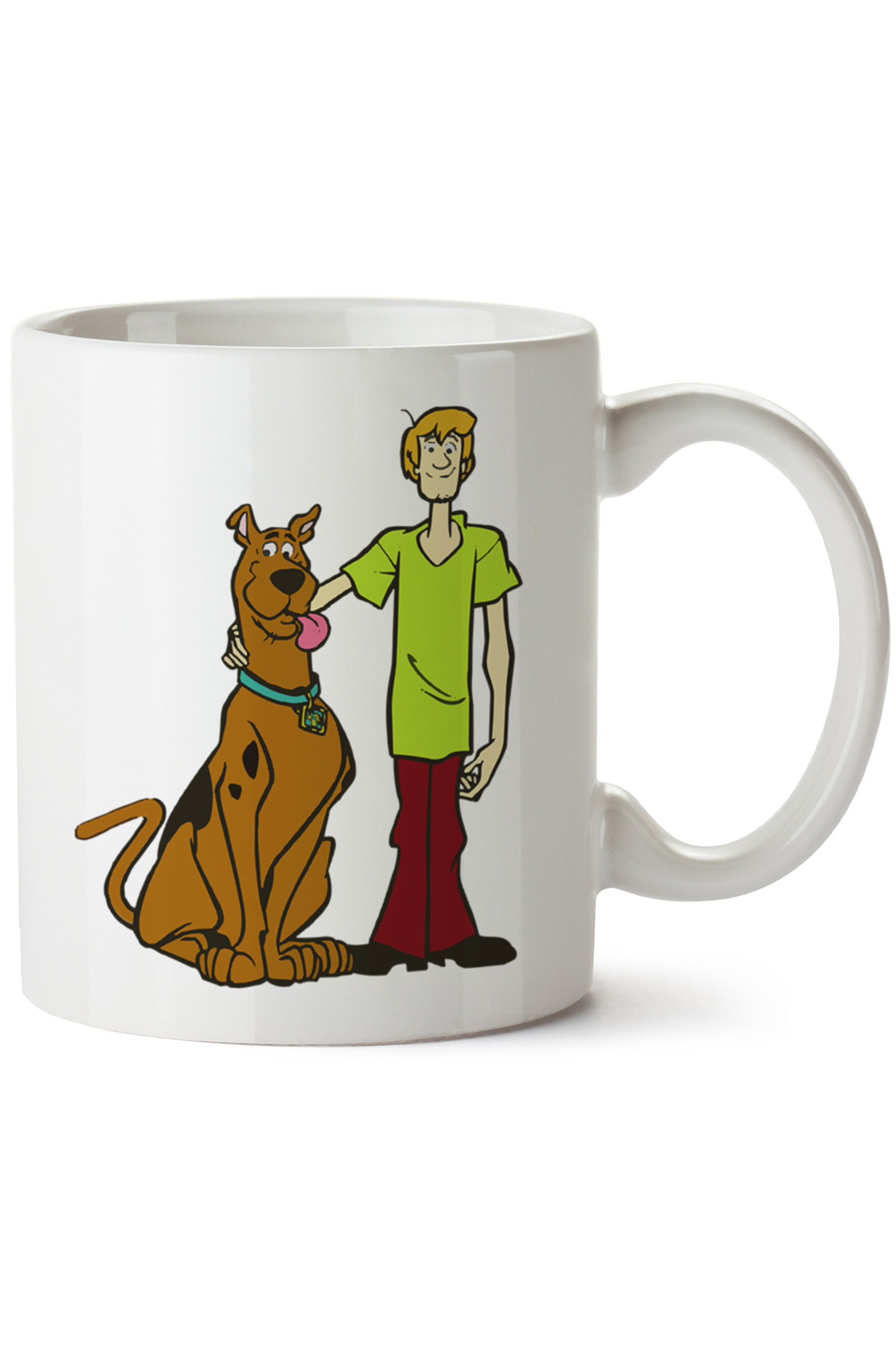 Scooby Doo Baskılı Porselen Kupa Bardak