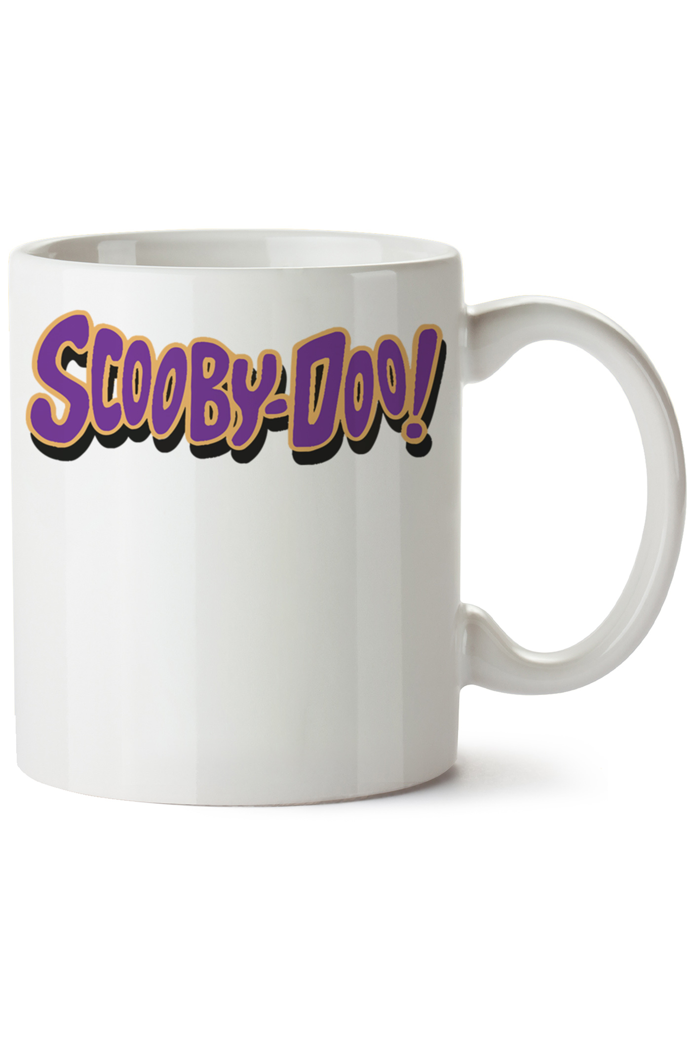 Scooby Doo Logo Baskılı Porselen Kupa Bardak