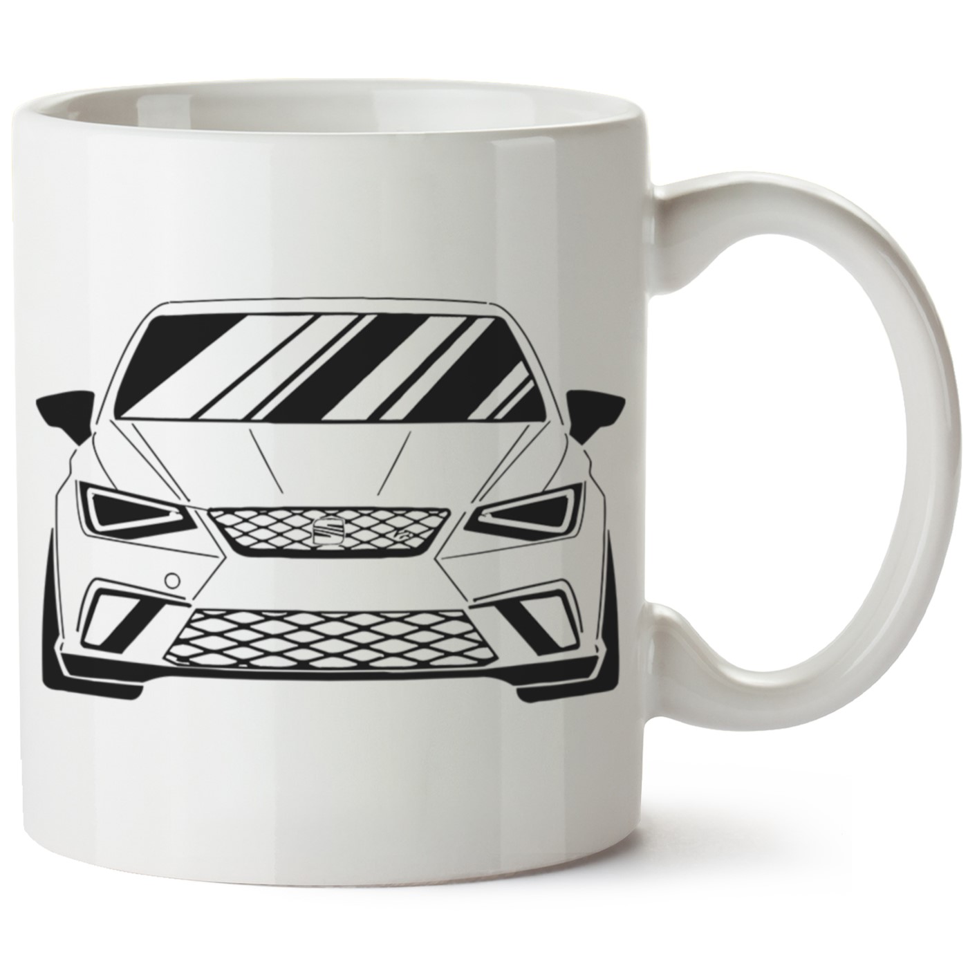 Seat İbiza Baskılı Porselen Kupa Bardak