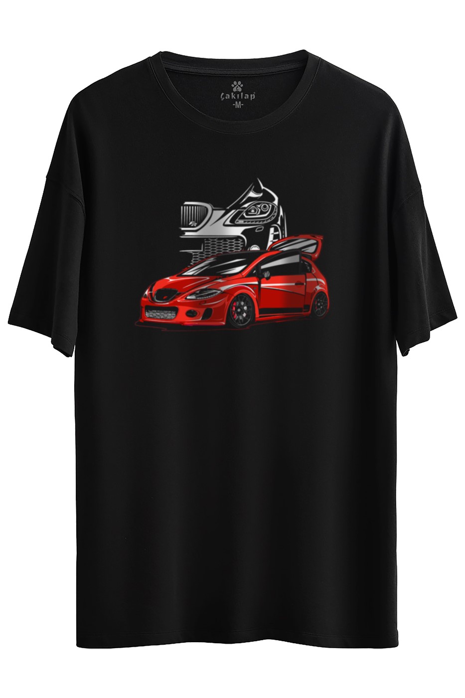 Seat Leon Mk2 Baskılı Oversize Tişört