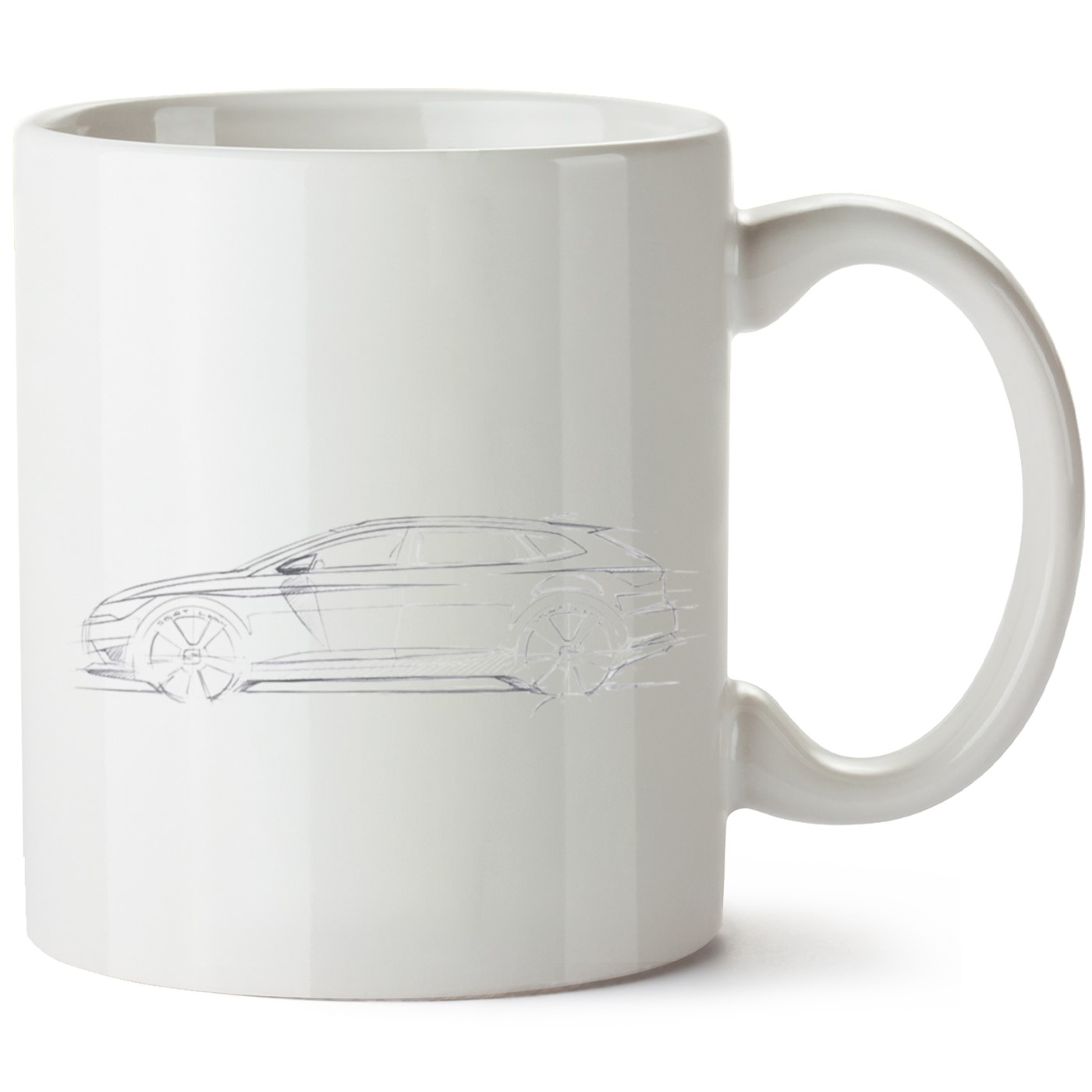 Seat Leon Mk3 Baskılı Porselen Kupa Bardak