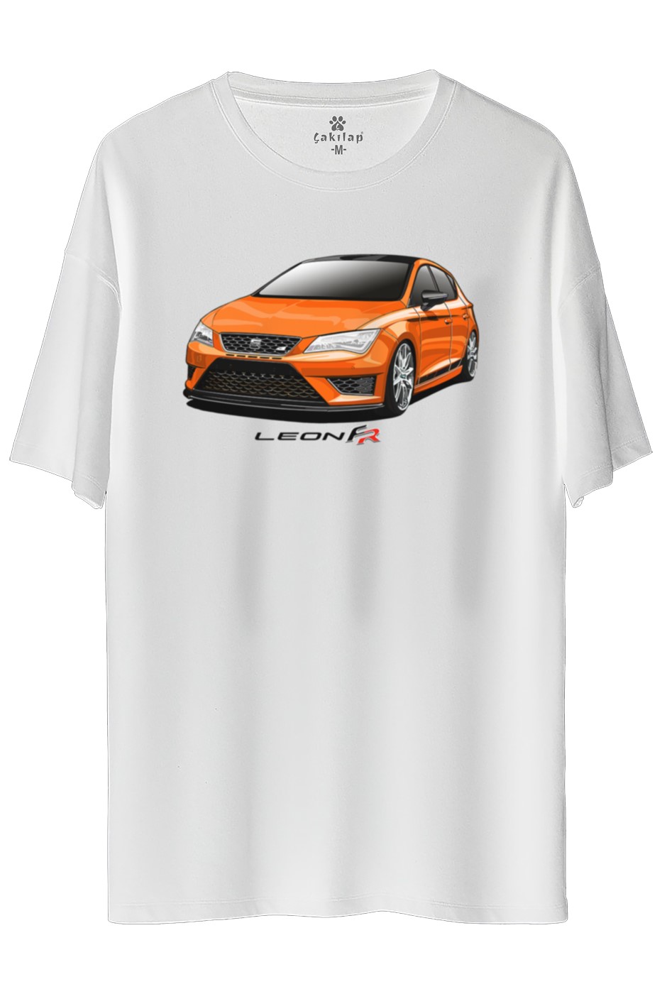 Seat Leon Mk3 Baskılı Oversize Tişört