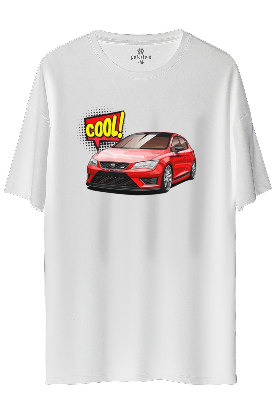 Seat Leon Mk3 Baskılı Oversize Tişört