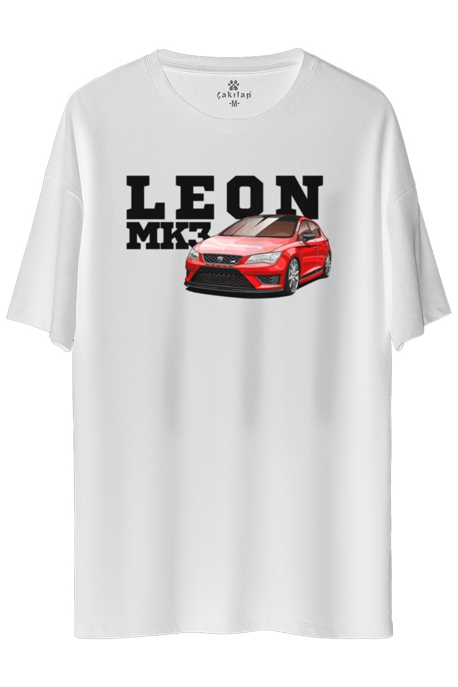 Seat Leon Mk3 Baskılı Oversize Tişört