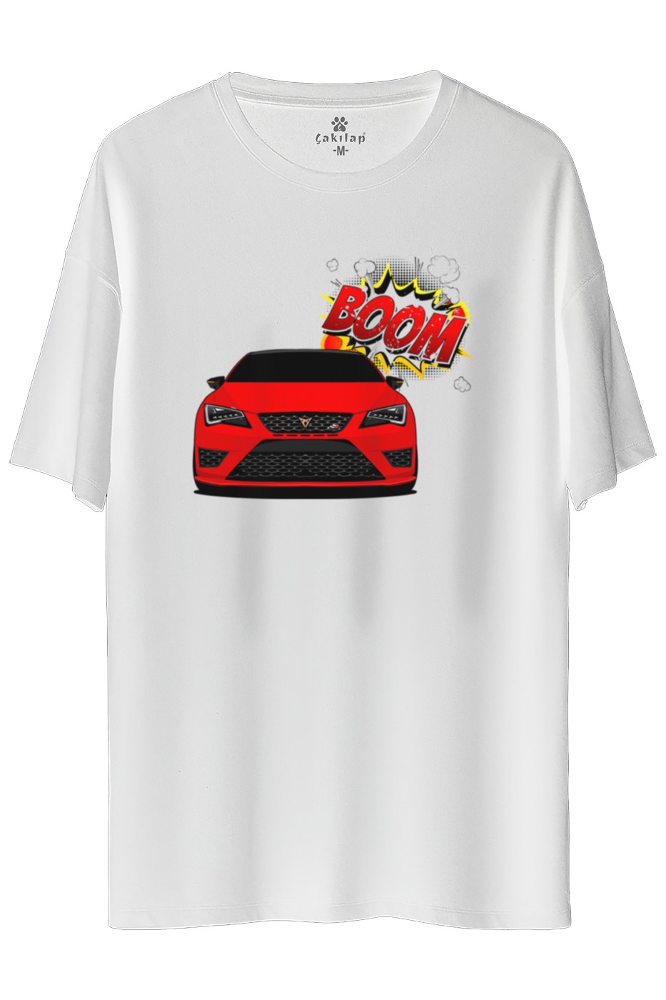 Seat Leon Mk3 Baskılı Oversize Tişört