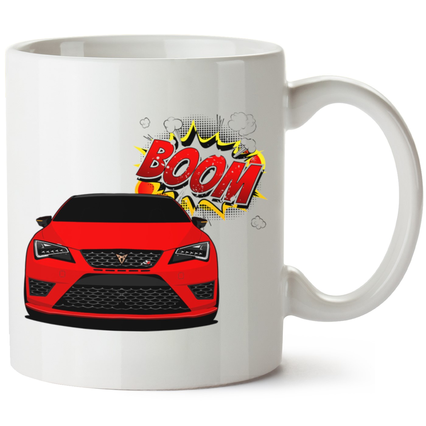 Seat Leon Mk3 Baskılı Porselen Kupa Bardak