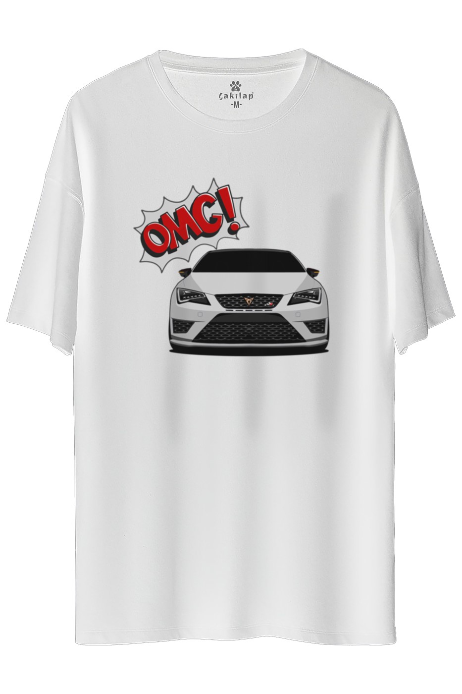 Seat Leon Mk3 Baskılı Oversize Tişört