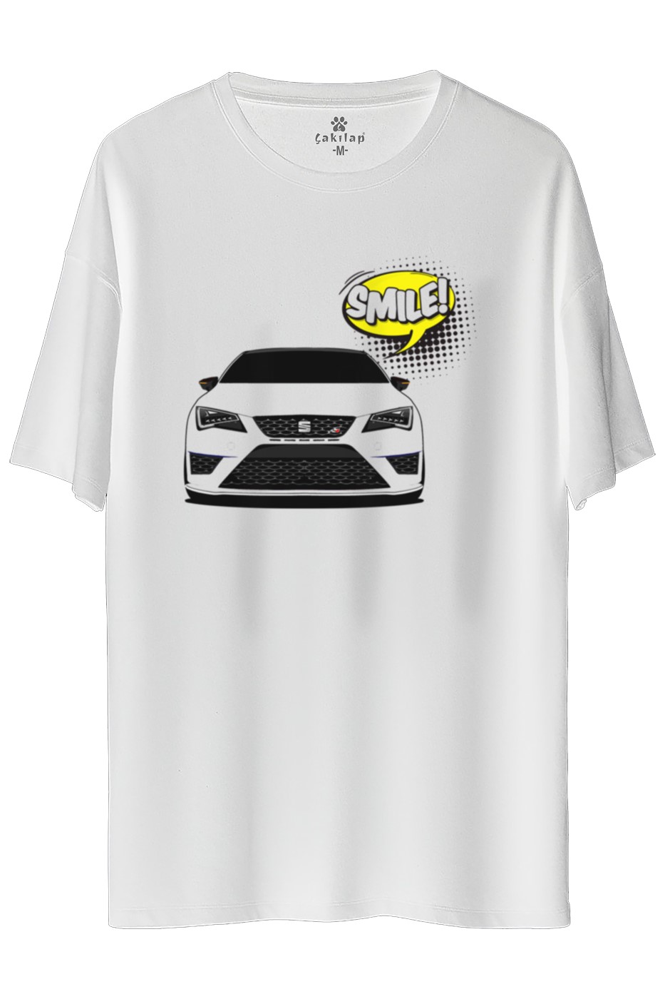 Seat Leon Mk3 Baskılı Oversize Tişört