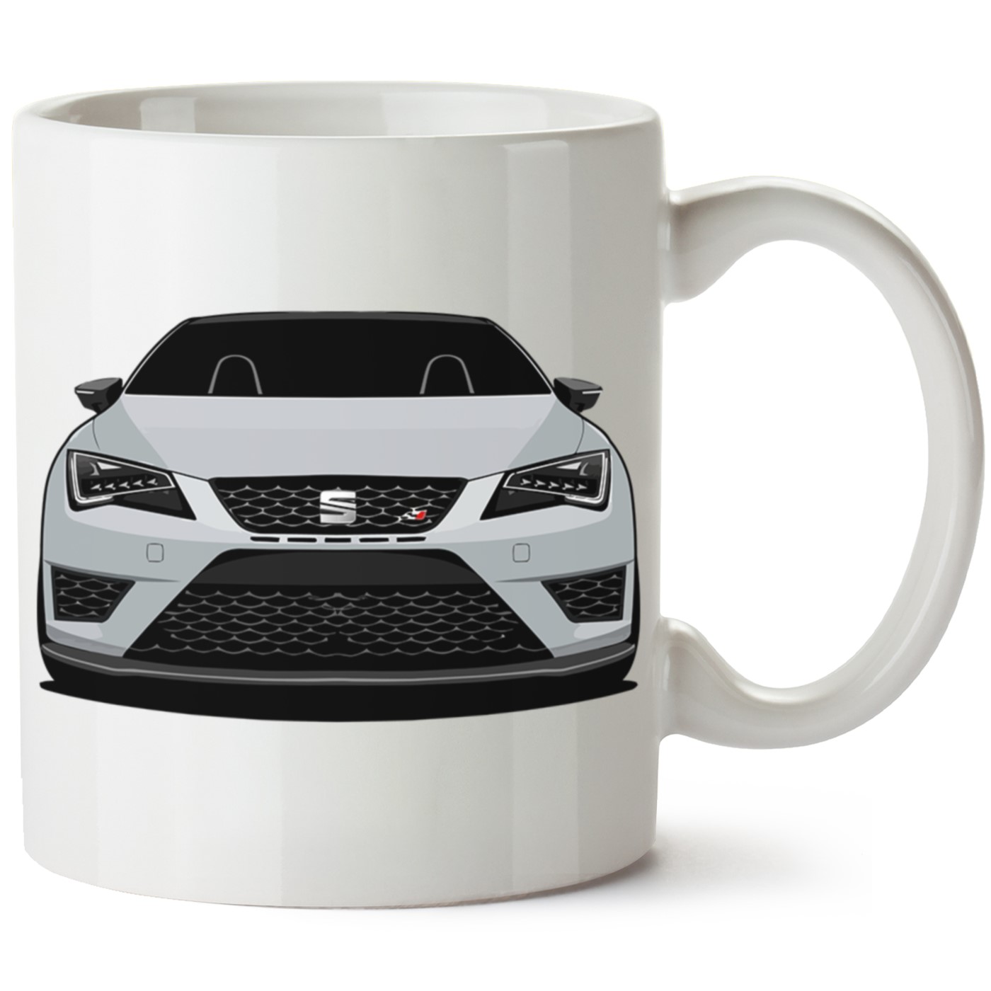 Seat Leon Mk3 Baskılı Porselen Kupa Bardak