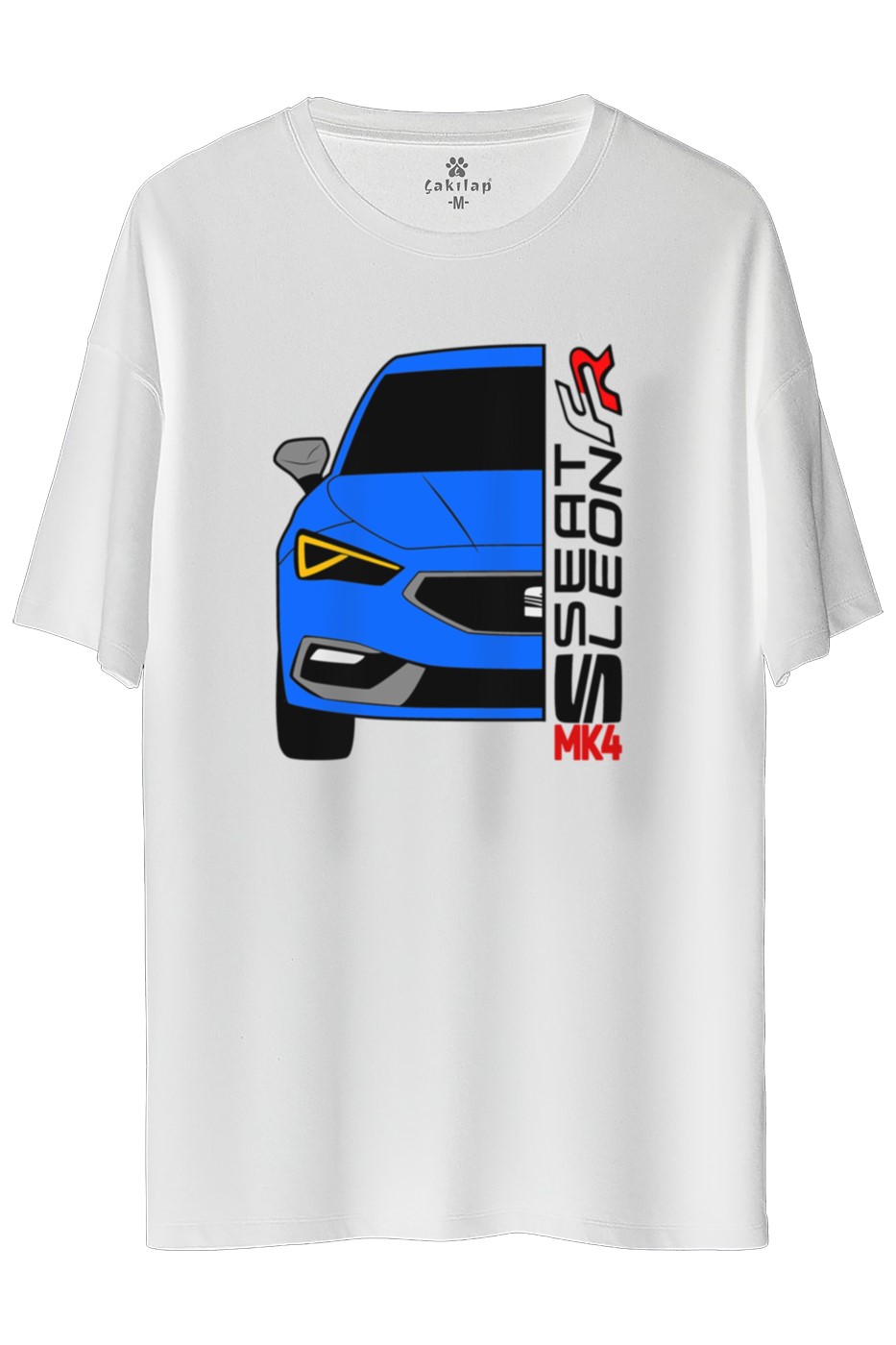 Seat Leon Mk4 Baskılı Oversize Tişört