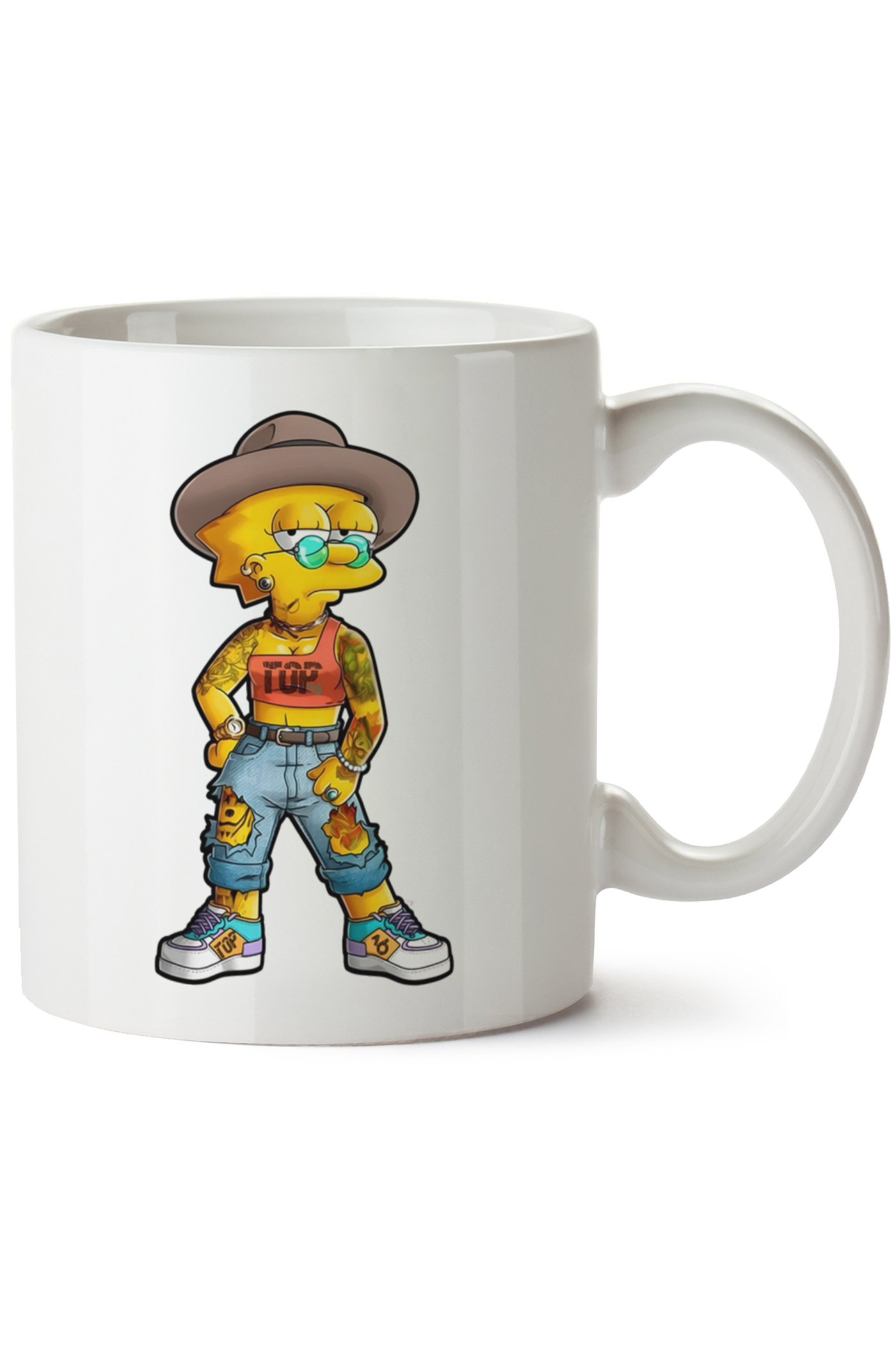 Simpsons Baskılı Porselen Kupa Bardak