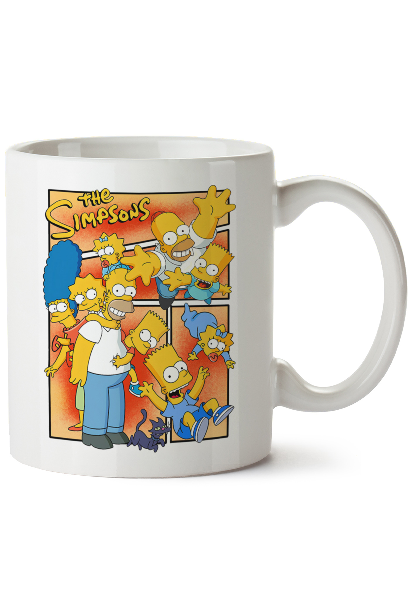 Simpsons Baskılı Porselen Kupa Bardak
