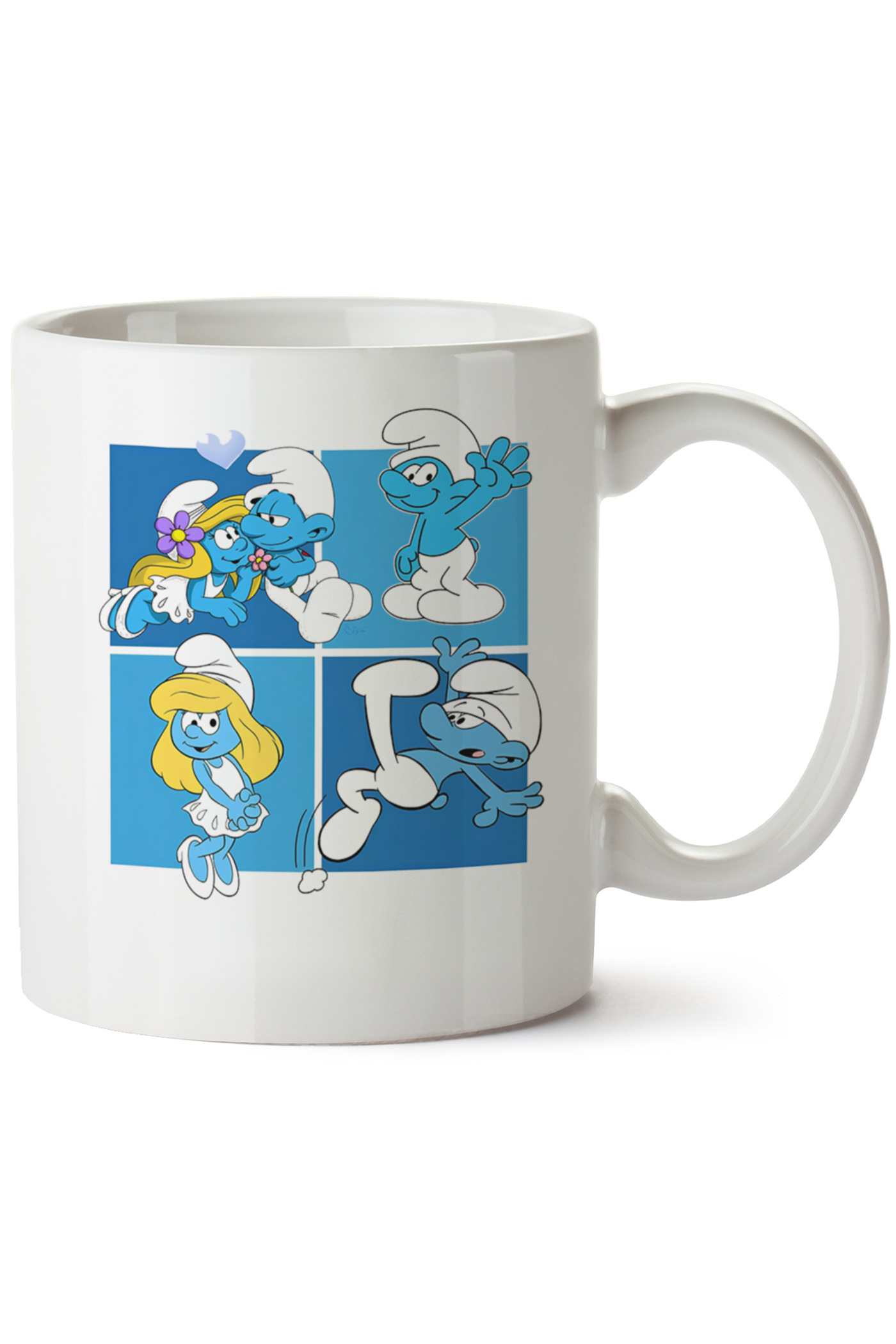 Sirinler Baskılı Porselen Kupa Bardak