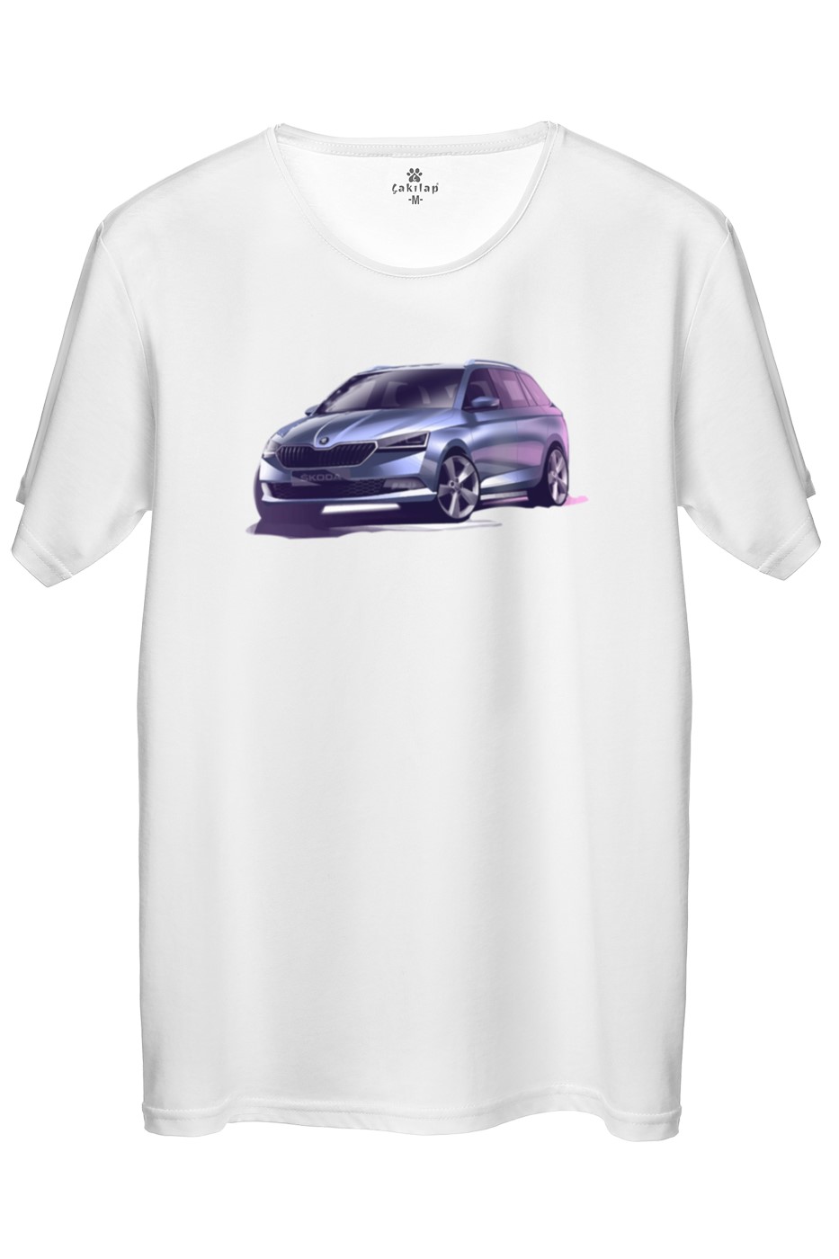 Skoda Fabia3 Baskılı Regular Tişört