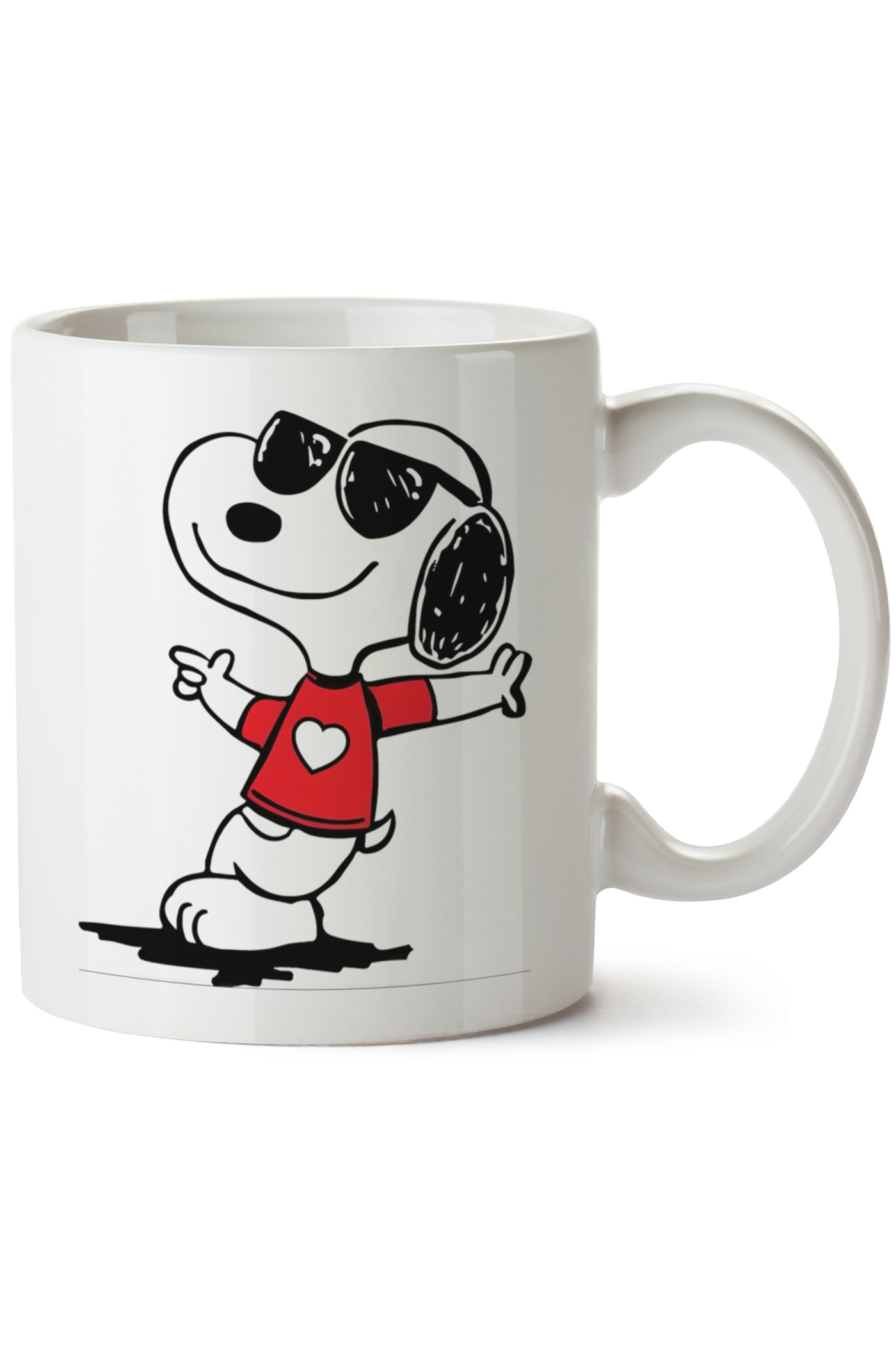Snoopy Baskılı Porselen Kupa Bardak