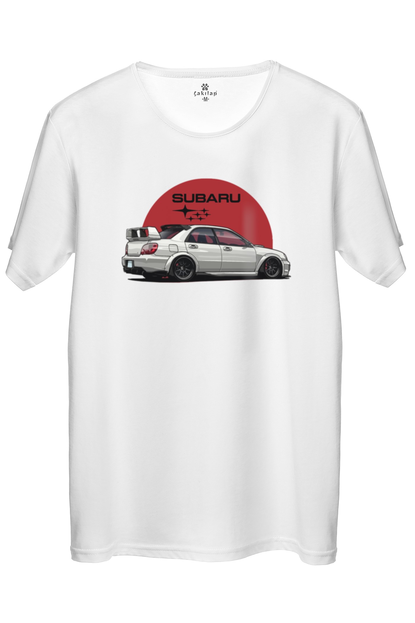 Subaru Baskılı Regular Tişört