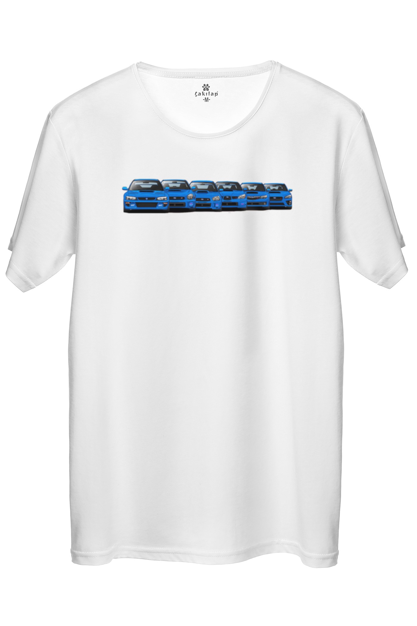 Subaru Baskılı Regular Tişört