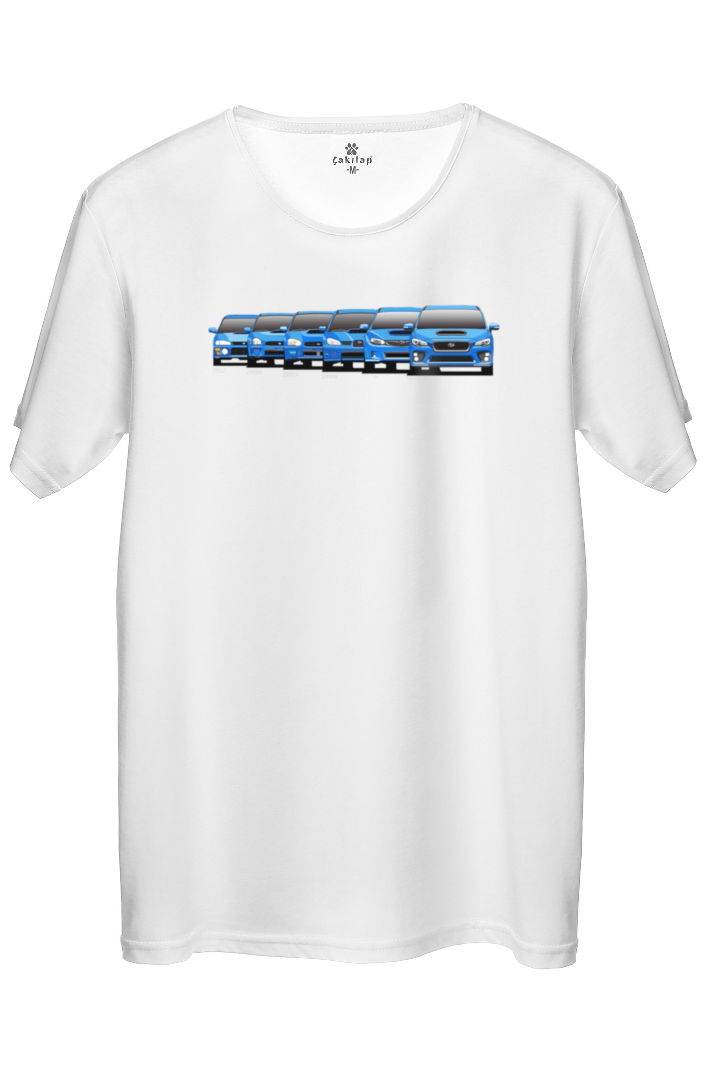 Subaru Baskılı Regular Tişört