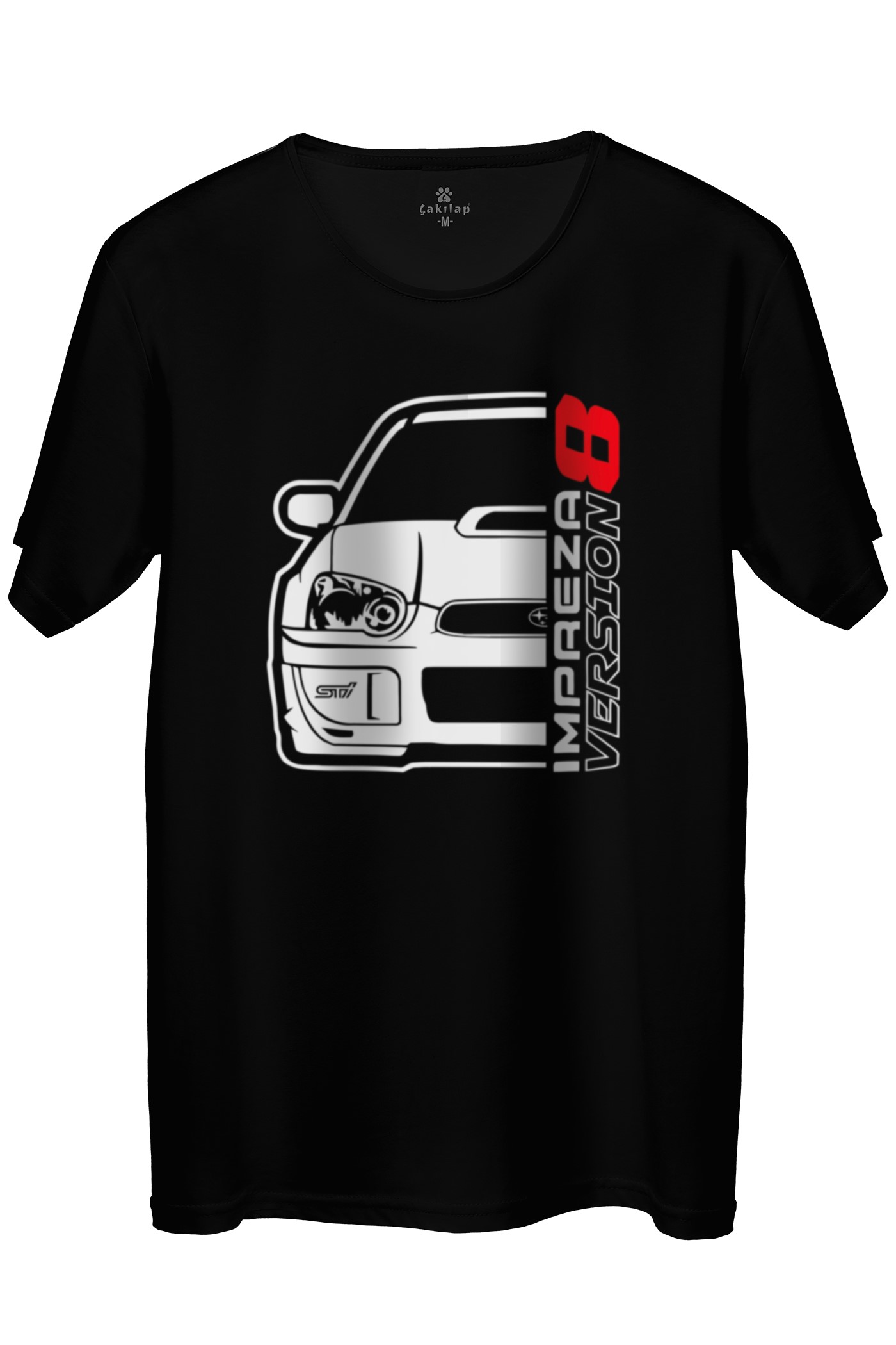 Subaru Baskılı Regular Tişört
