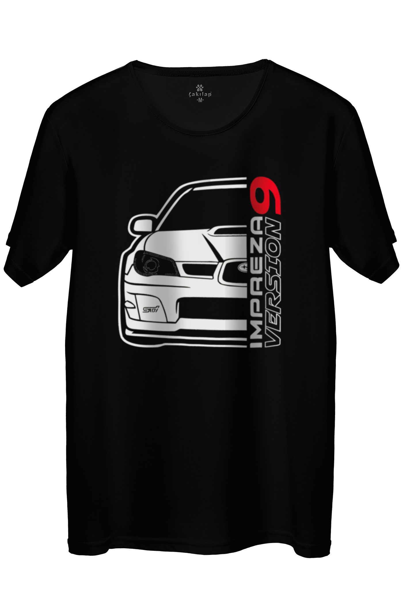 Subaru Baskılı Regular Tişört