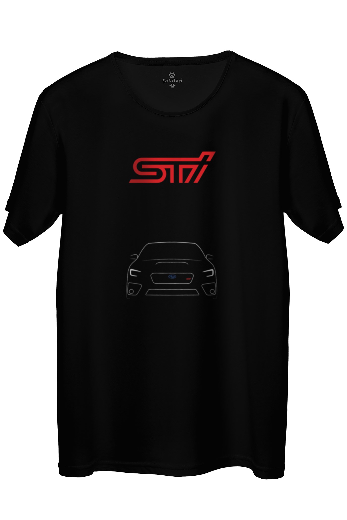 Subaru Baskılı Regular Tişört