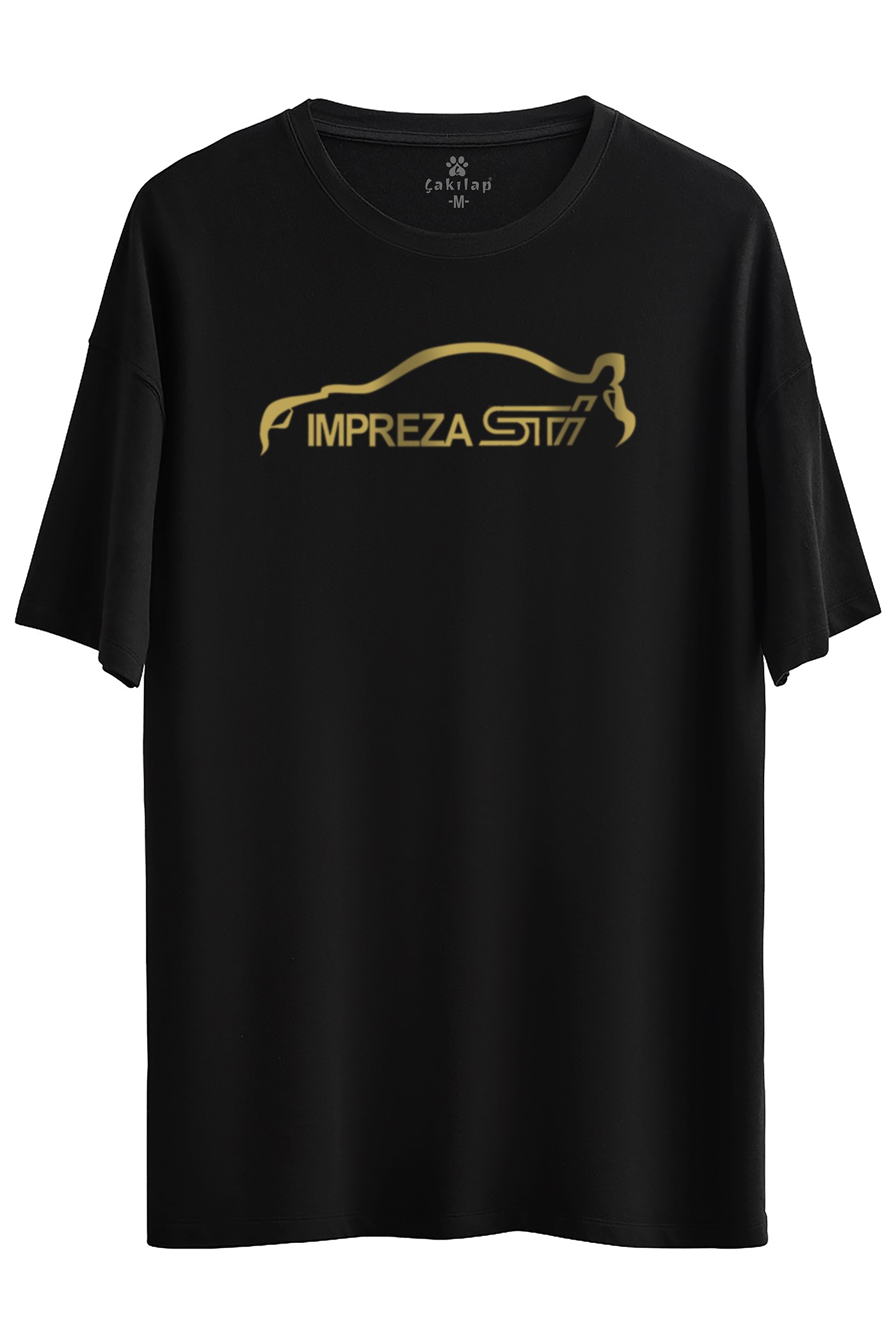 Subaru Baskılı Oversize Tişört