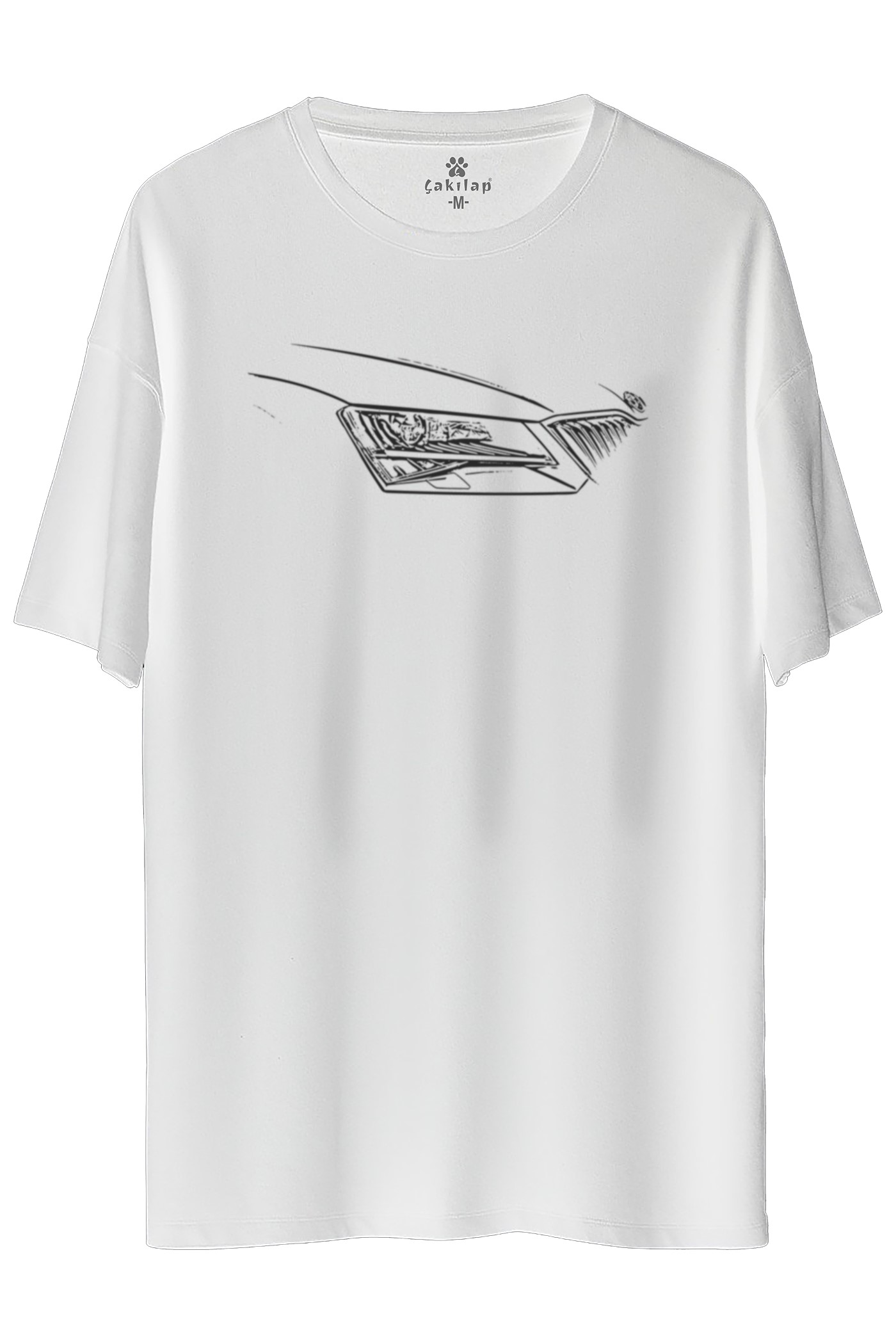 Skoda SuperBB7 Baskılı Oversize Tişört