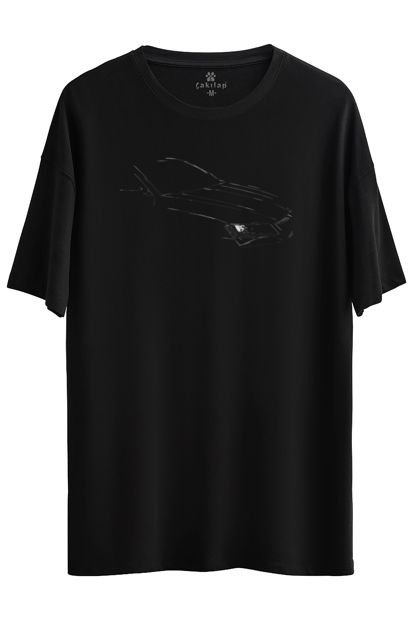 Skoda SuperBB7 Baskılı Oversize Tişört