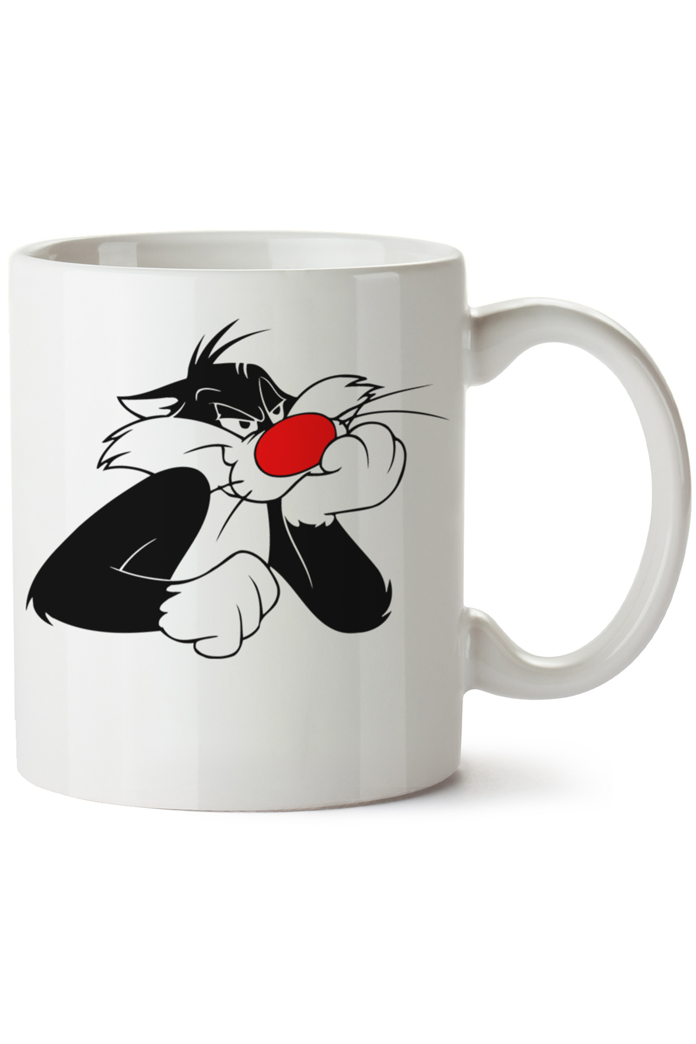 Sylvester Baskılı Porselen Kupa Bardak