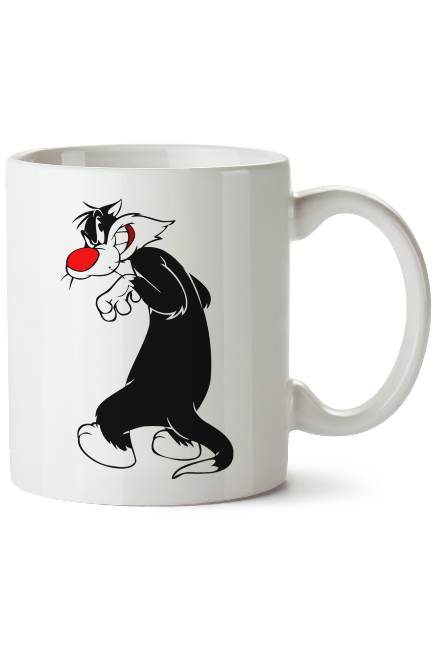 Sylvester Baskılı Porselen Kupa Bardak