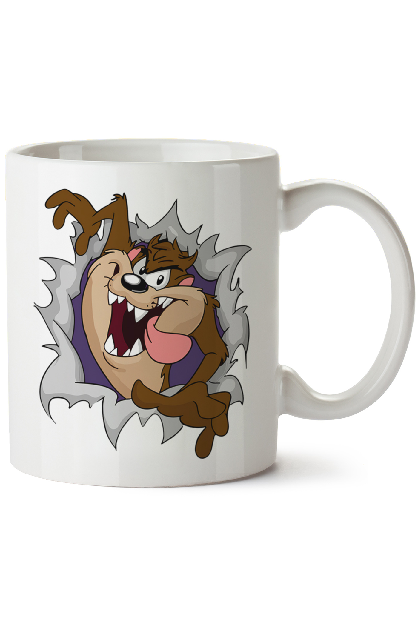 Tazmanya Canavarı Baskılı Porselen Kupa Bardak