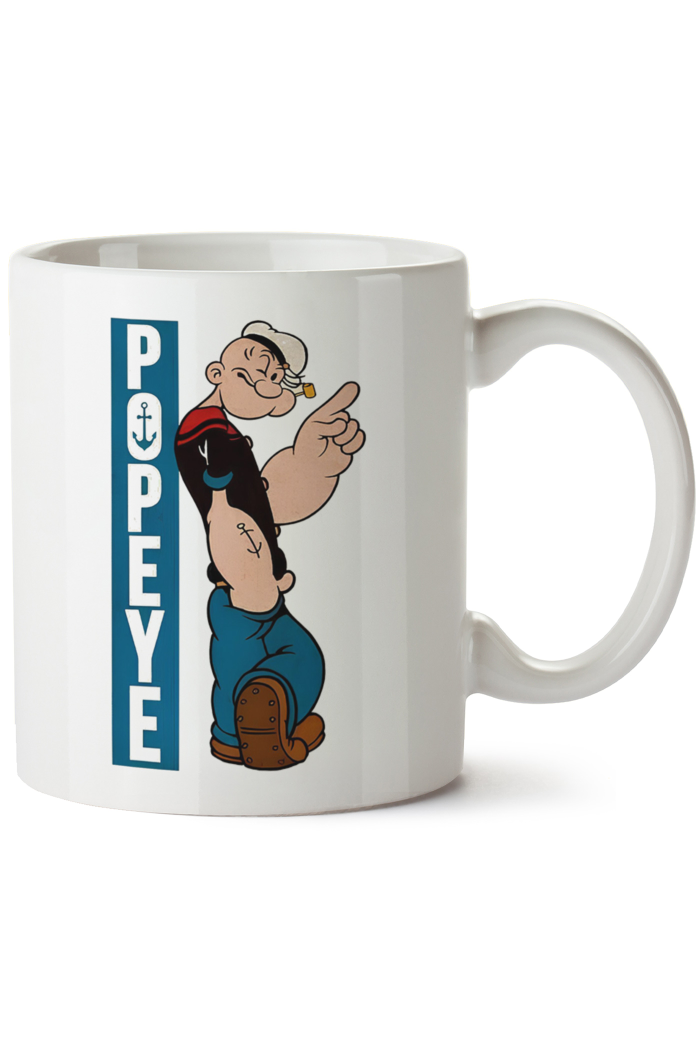 Temel Reis Baskılı Porselen Kupa Bardak