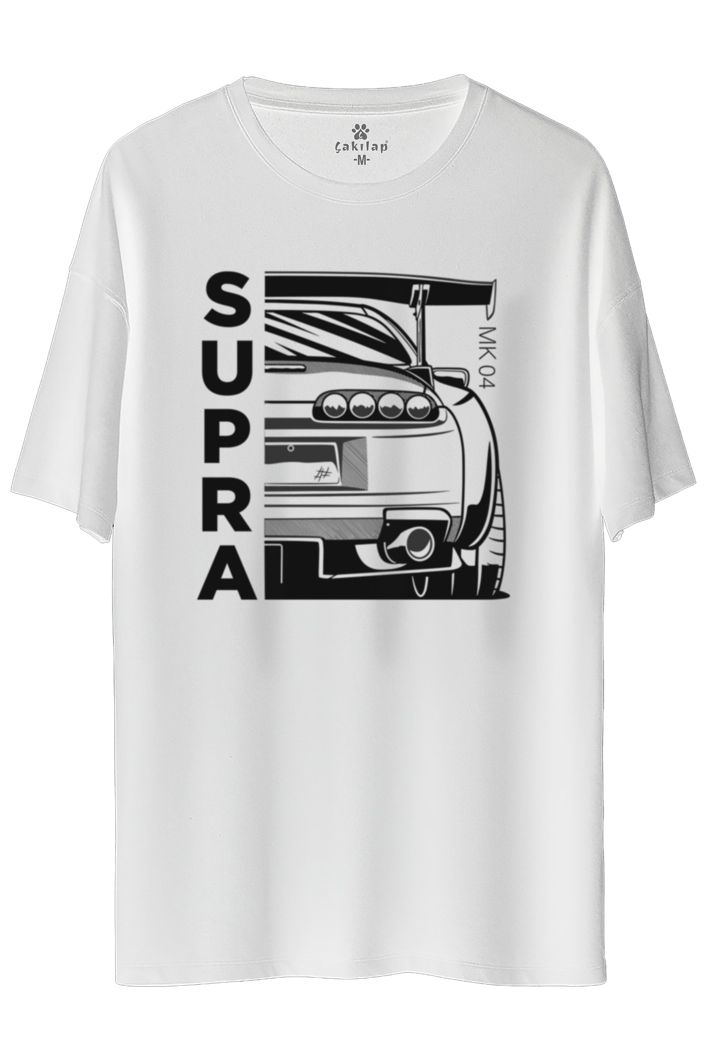 Toyota Supra Baskılı Oversize Tişört