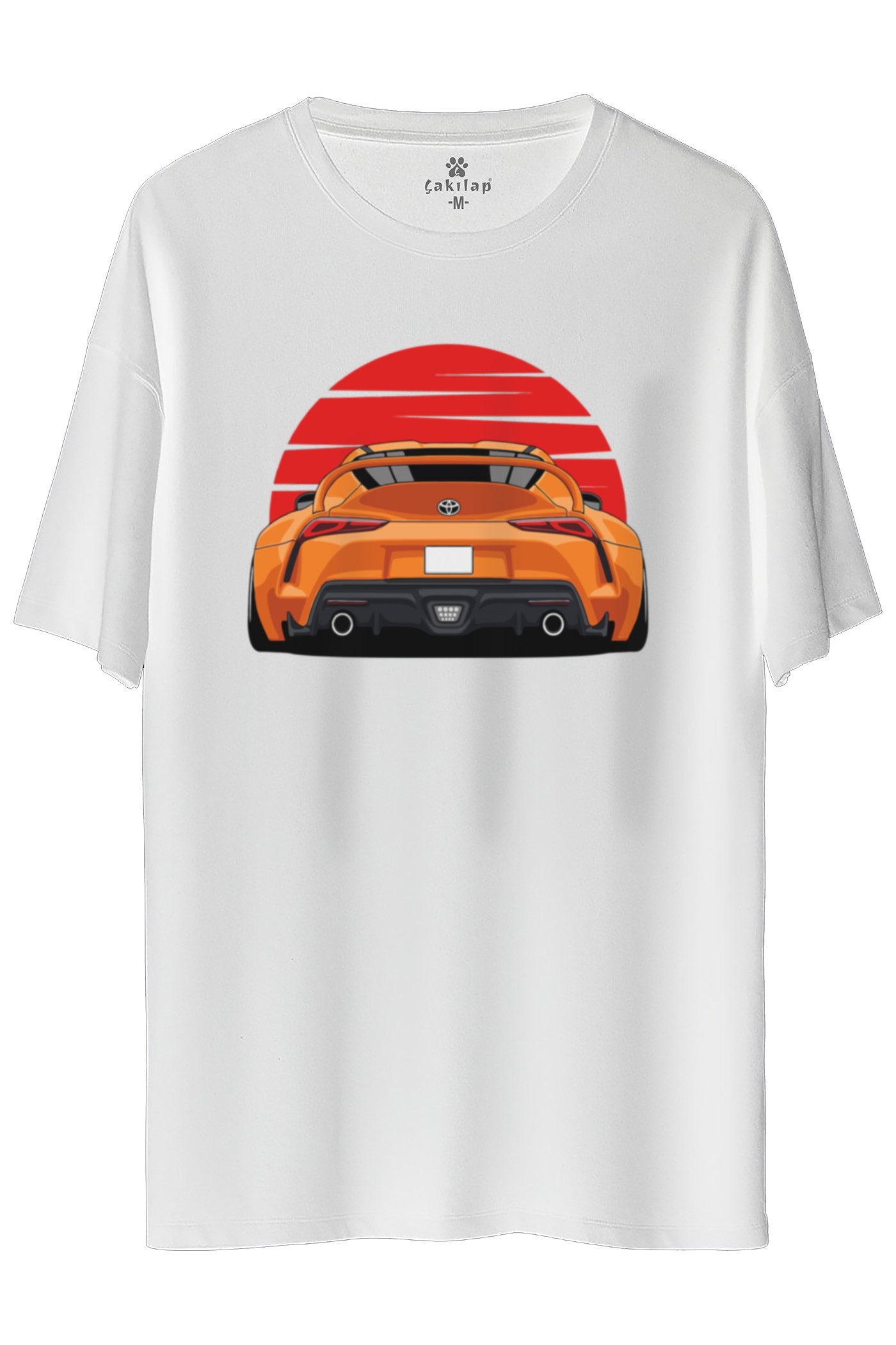 Toyota Supra Baskılı Oversize Tişört