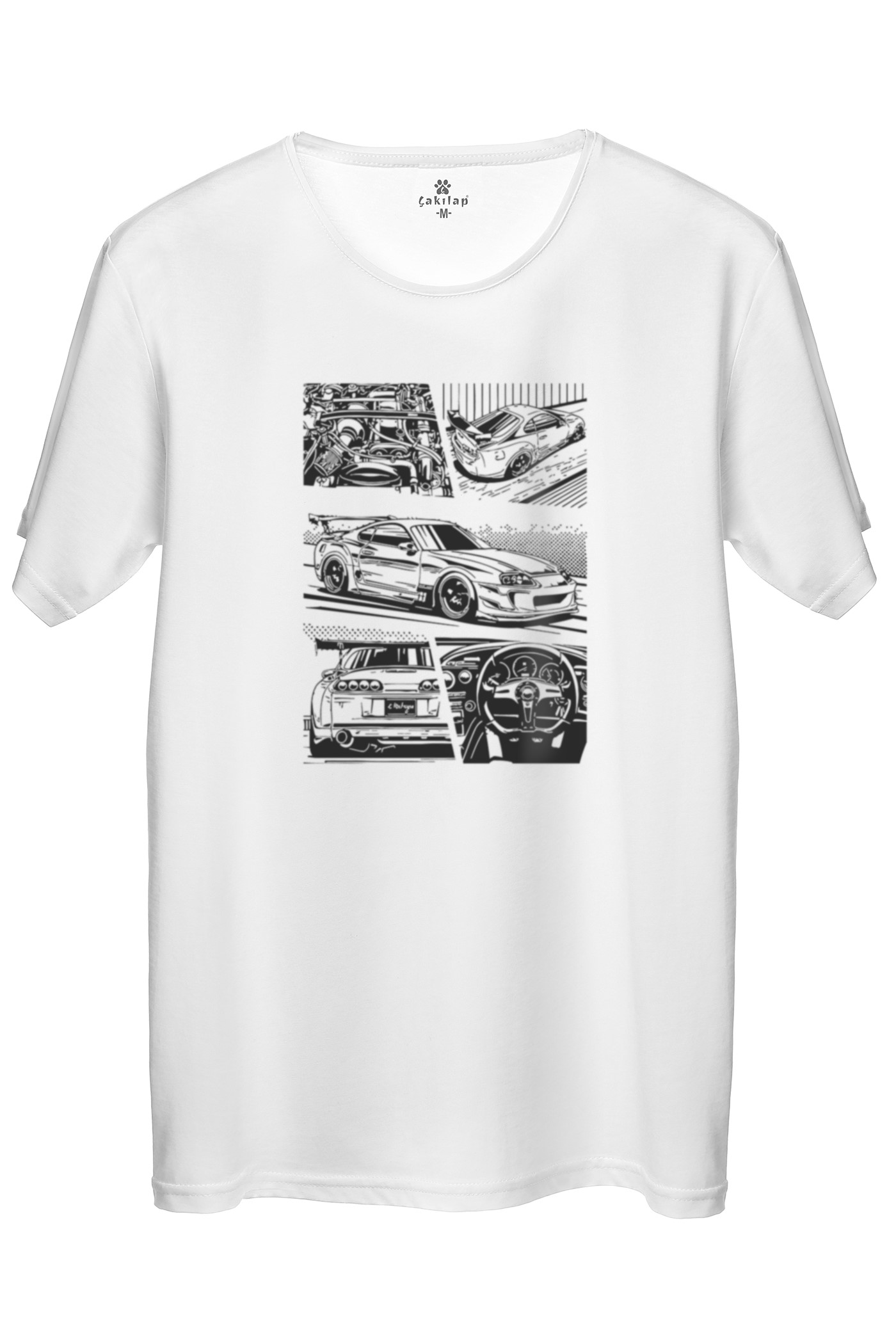 Toyota Supra Baskılı Regular Tişört