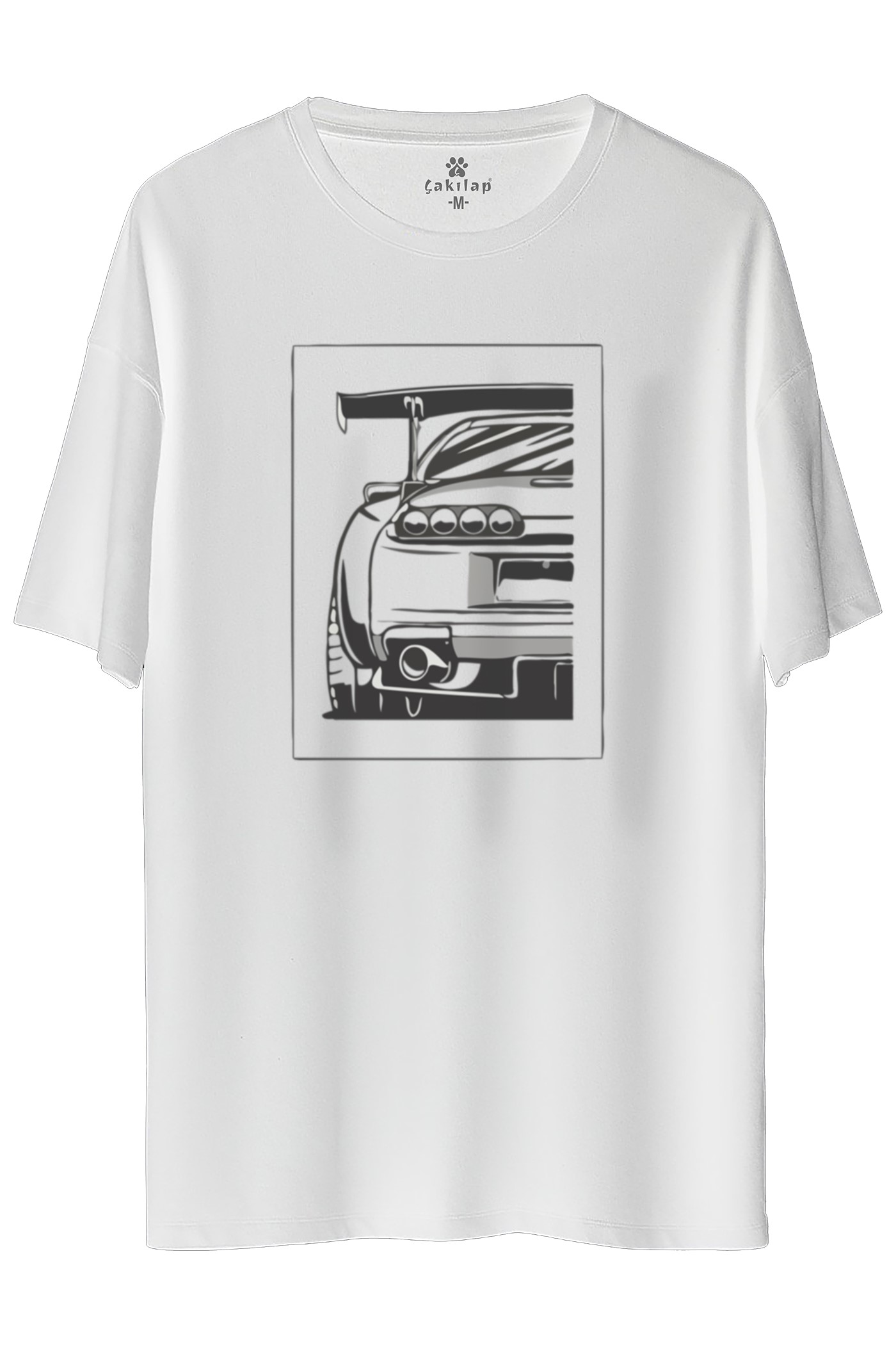 Toyota Supra Baskılı Oversize Tişört