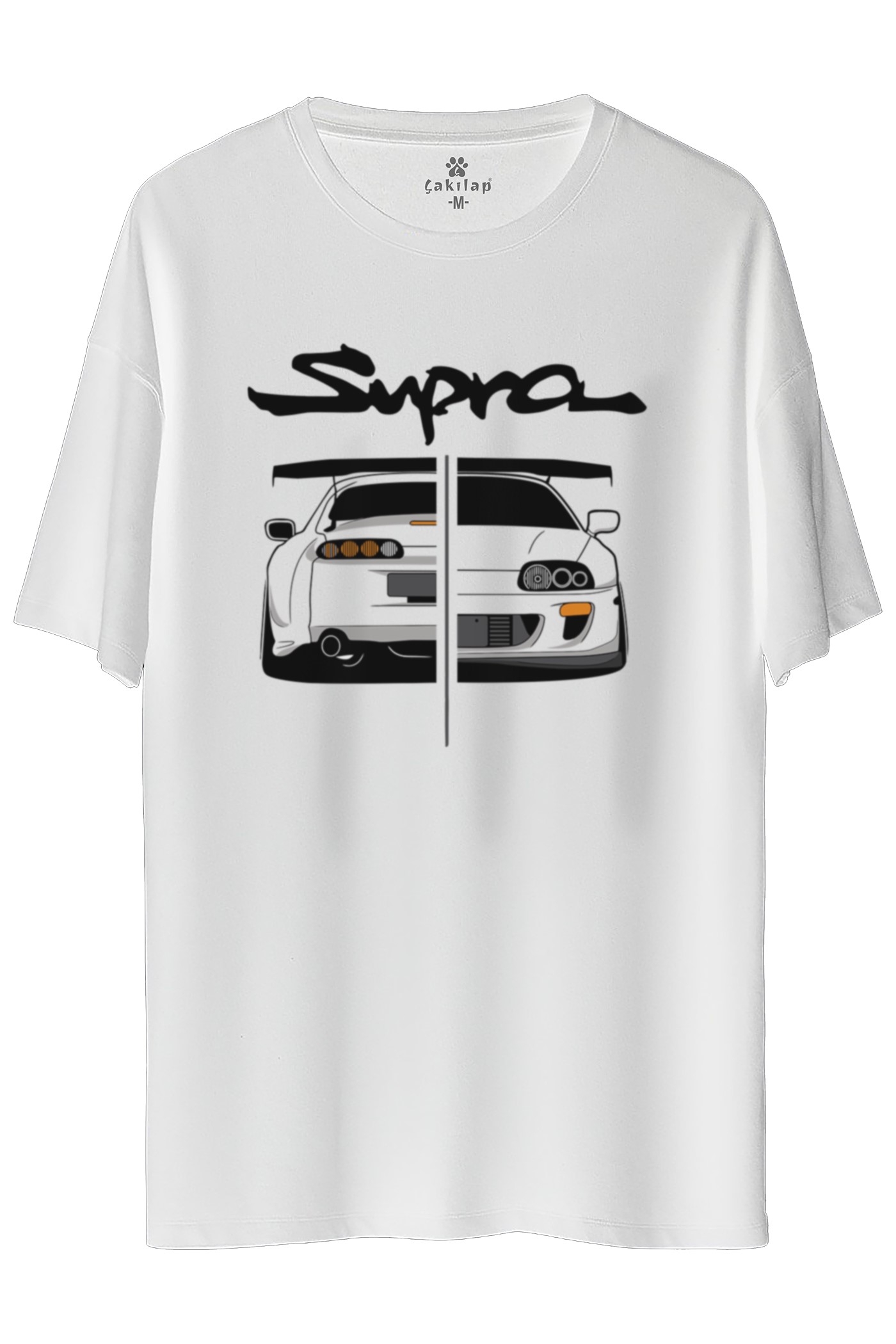 Toyota Supra Baskılı Oversize Tişört
